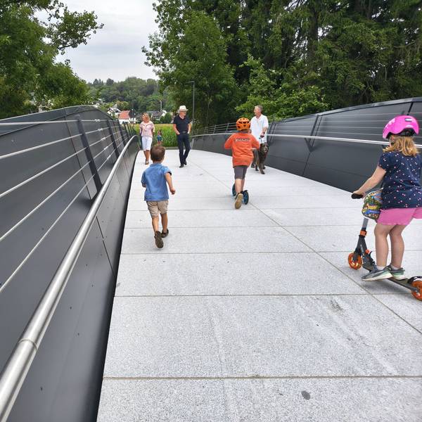 Eröffnung der Brücke Naafshäuschen