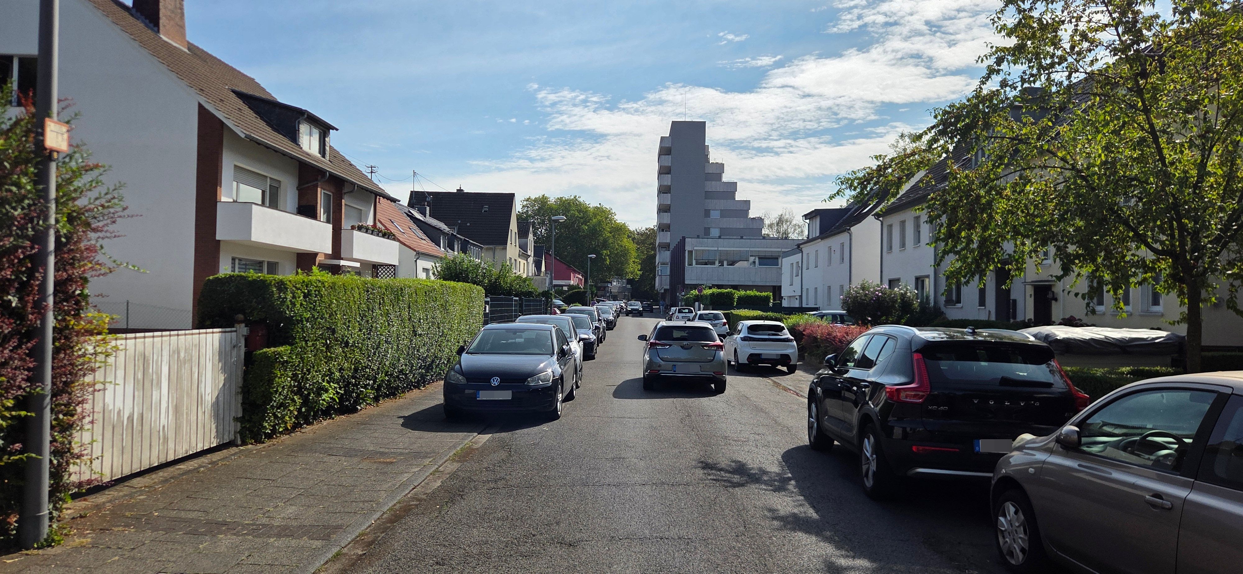 Die Richard-Wagner-Straße in Köln-Lövenich