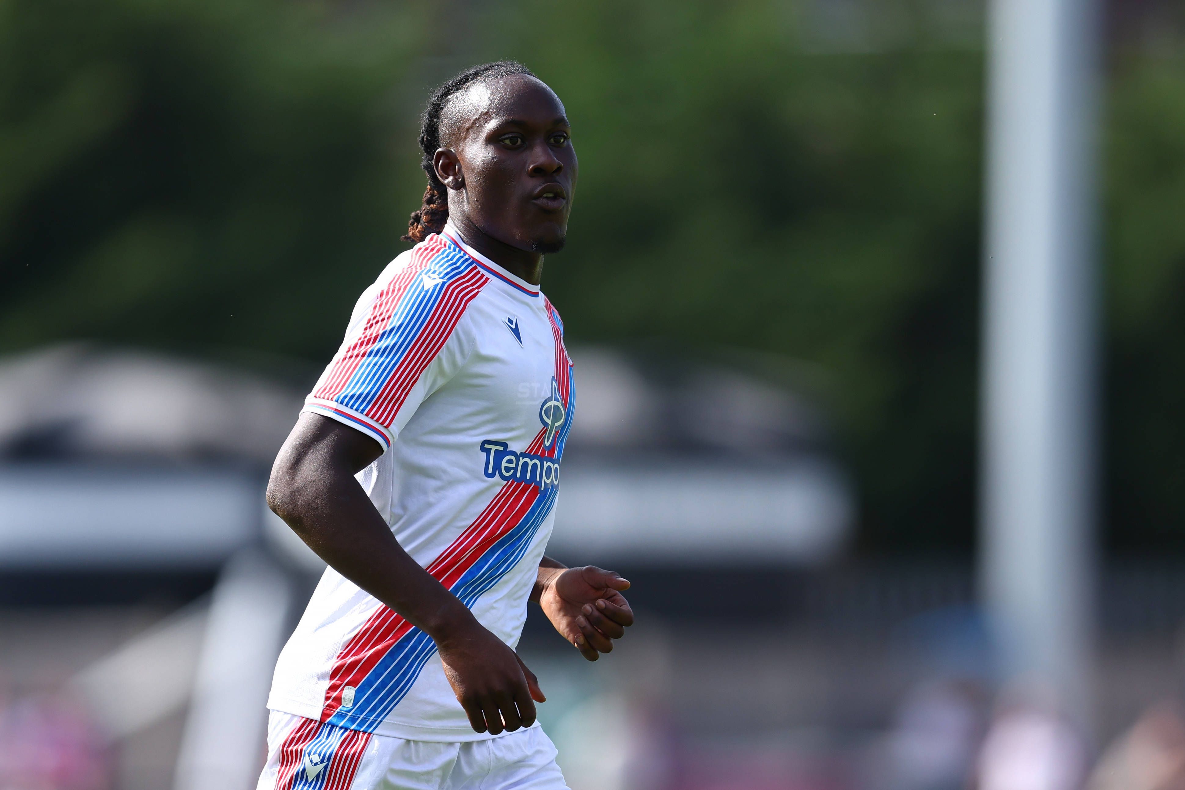 David Ozoh bei einem Testspiel von Crystal Palace.