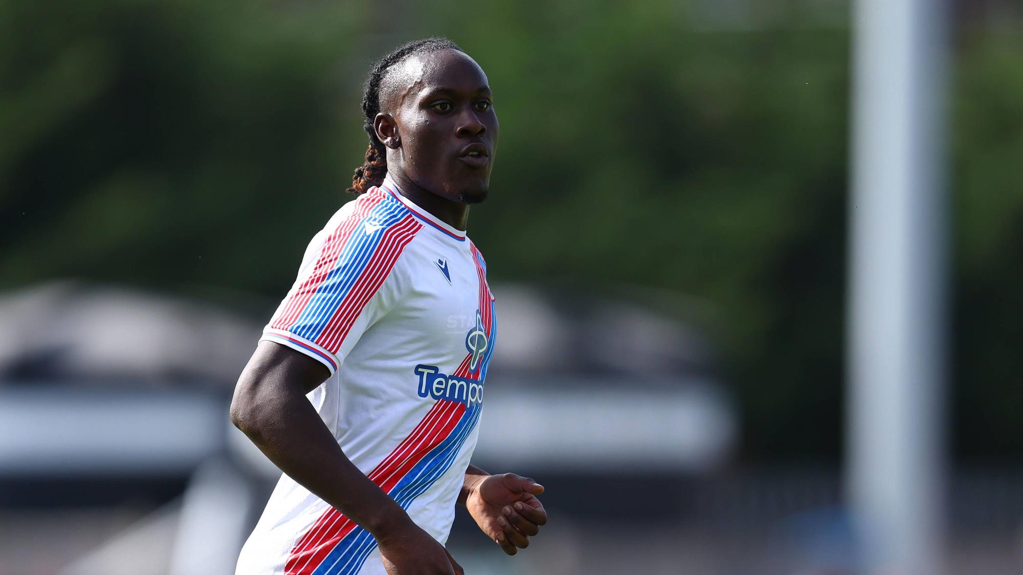 David Ozoh bei einem Testspiel von Crystal Palace.