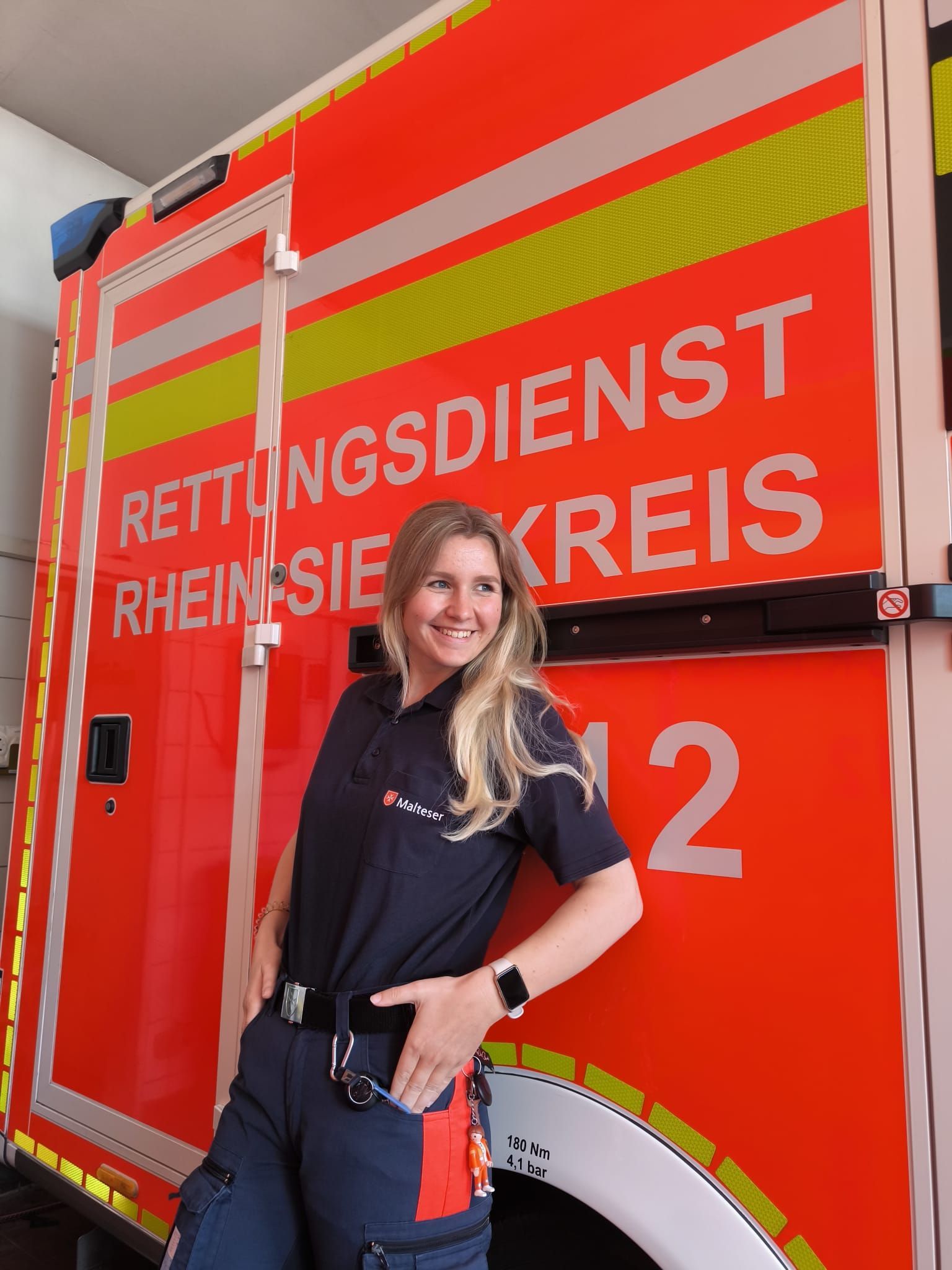 Anna Leyendecker will unbedingt Notfallsanitäterin werden.