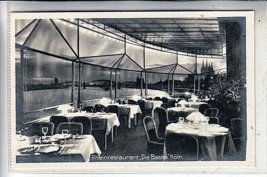 Ansichtskarte des Bastei-Restaurants aus den 1960er-Jahren.