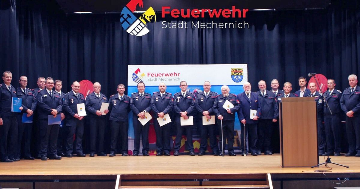 Annual report 2025: The Mechernich Fire Department has grown to 840 ...