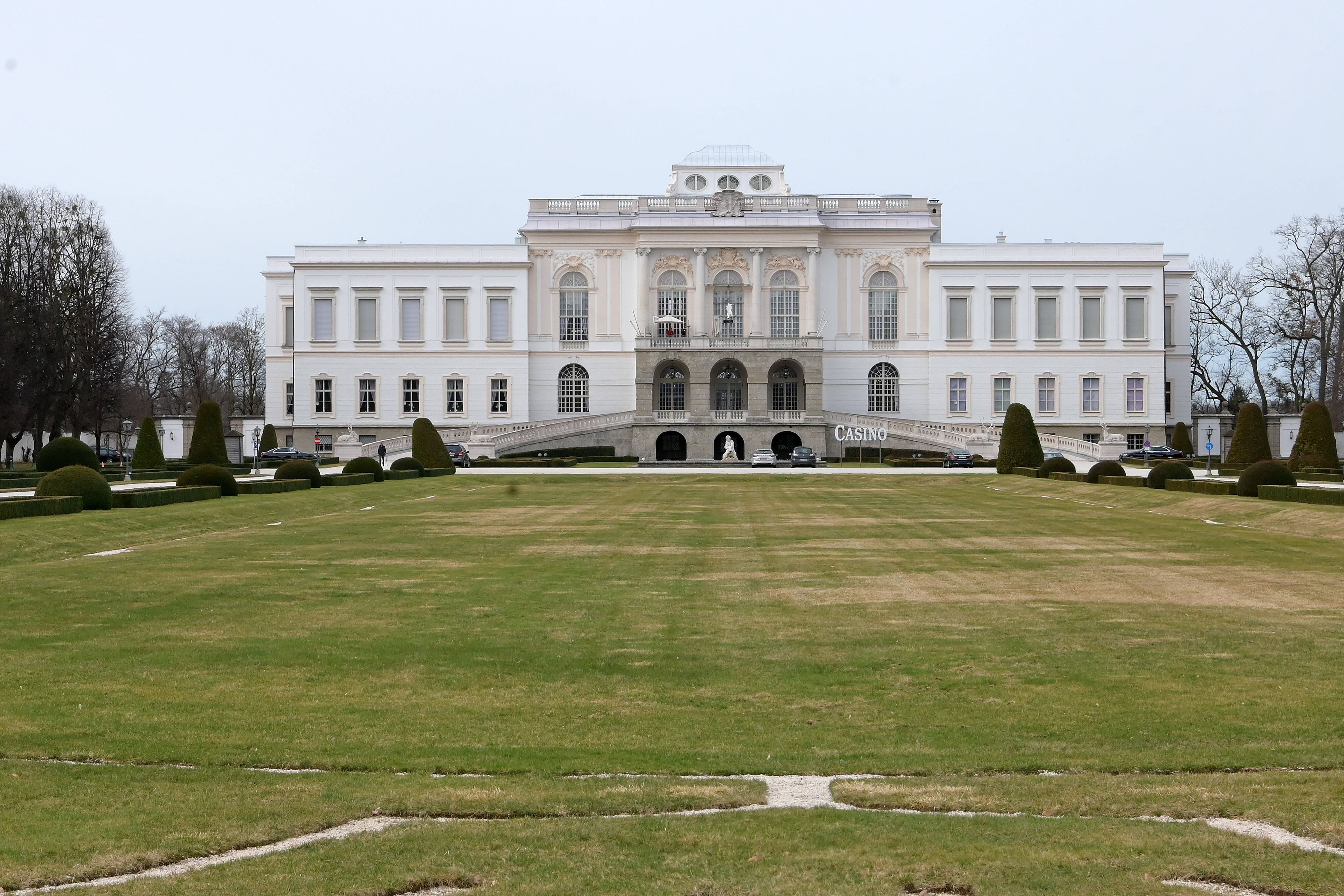 Das Schloss Kleßheim bei Salzburg.