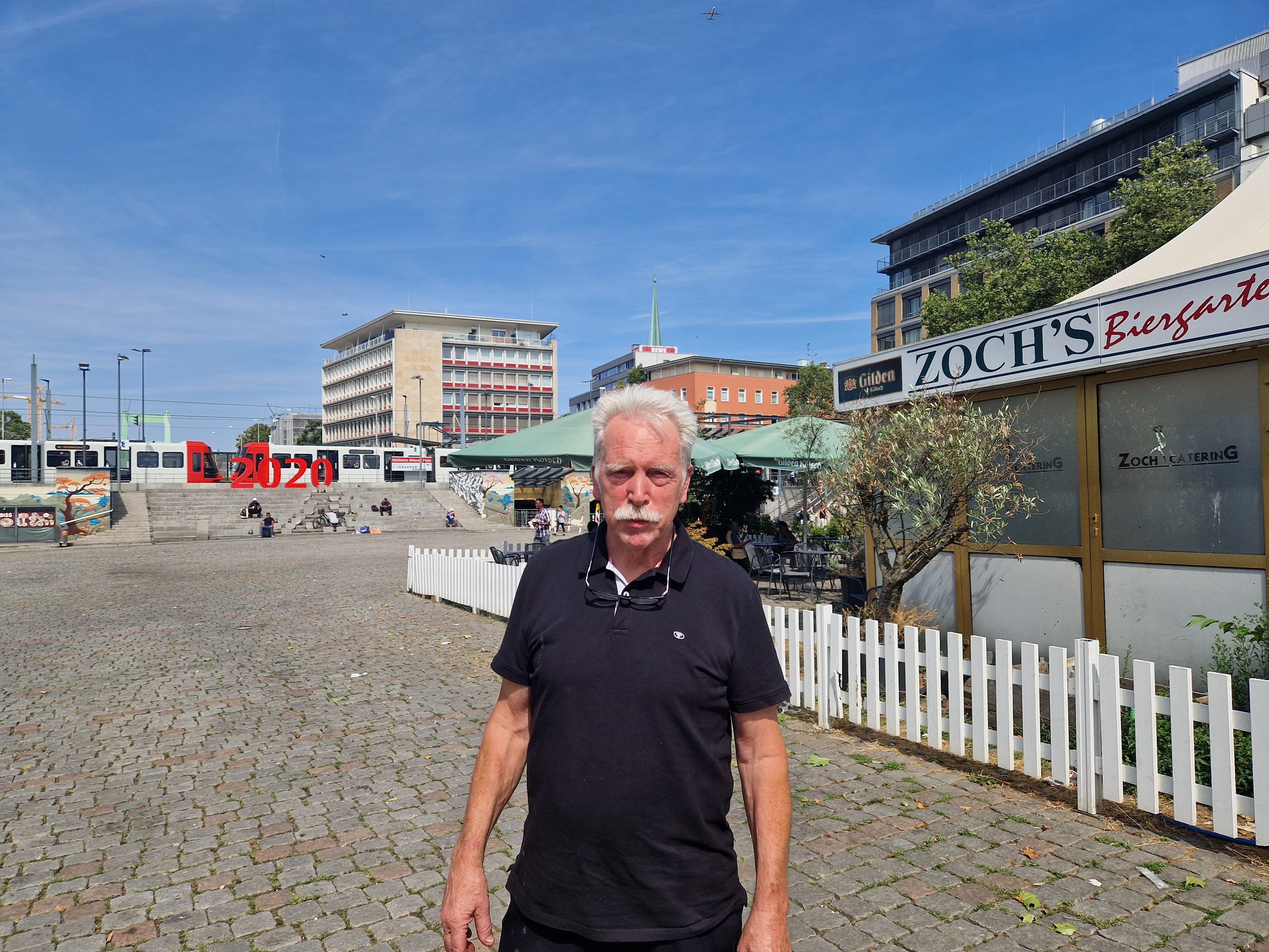 Vorsitzender der Bürgervereinigung Köln-Mülheim und Biergarten-Betreiber am Wiener Platz