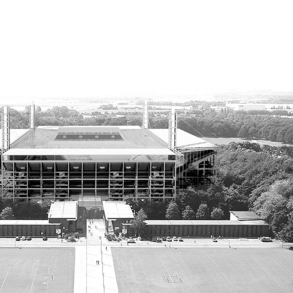 So präsentierten die Sportstätten 2019 das auf 75.000 Zuschauer erweiterte Stadion.