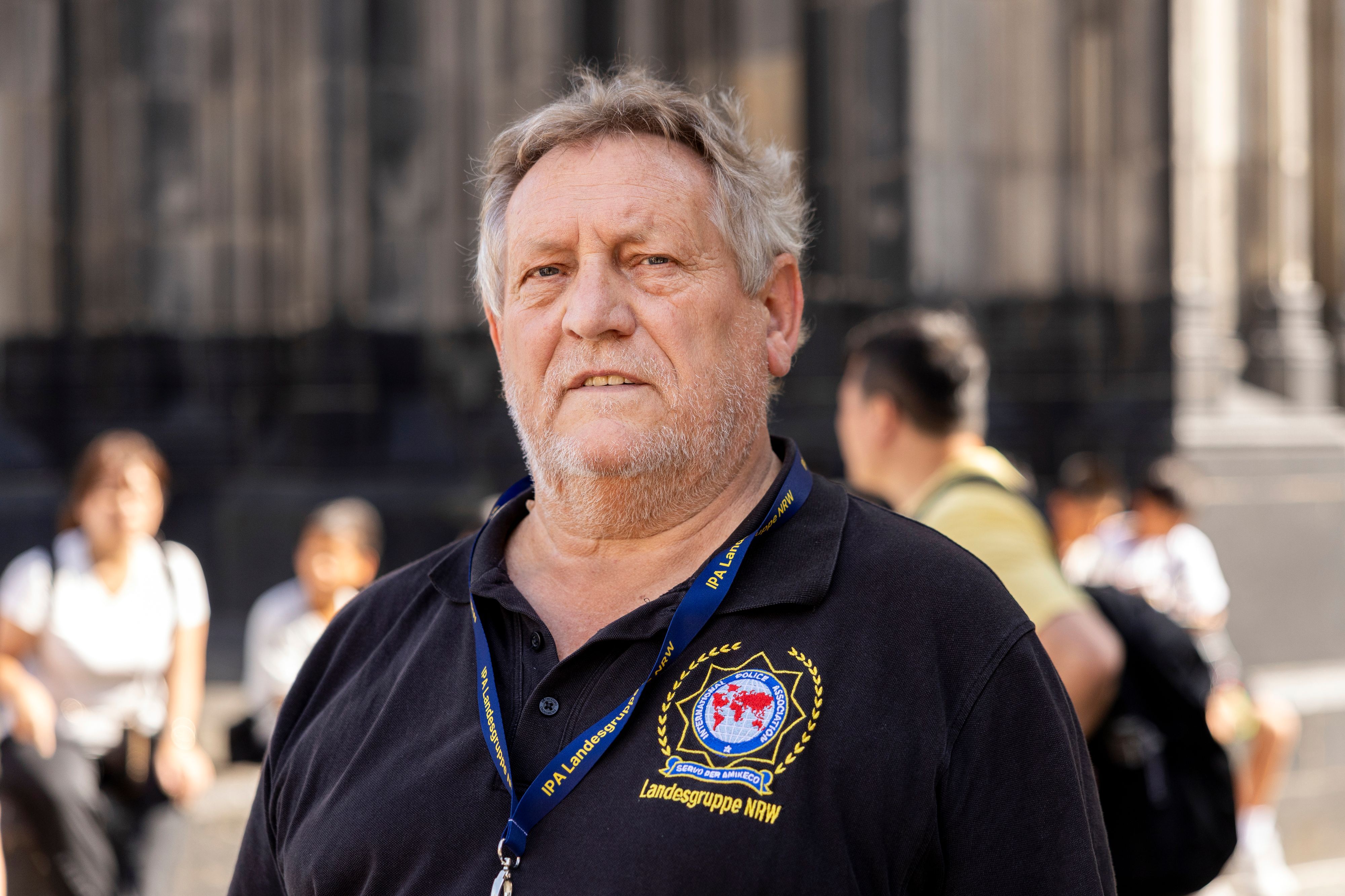 Konrad Bröker leitet die International Police Association in NRW. Während seiner Dienstzeit organisierte der pensionierte Polizei- und Verwaltungsbeamte auch Hilfstransporte nach Lettland und in die Ukraine.