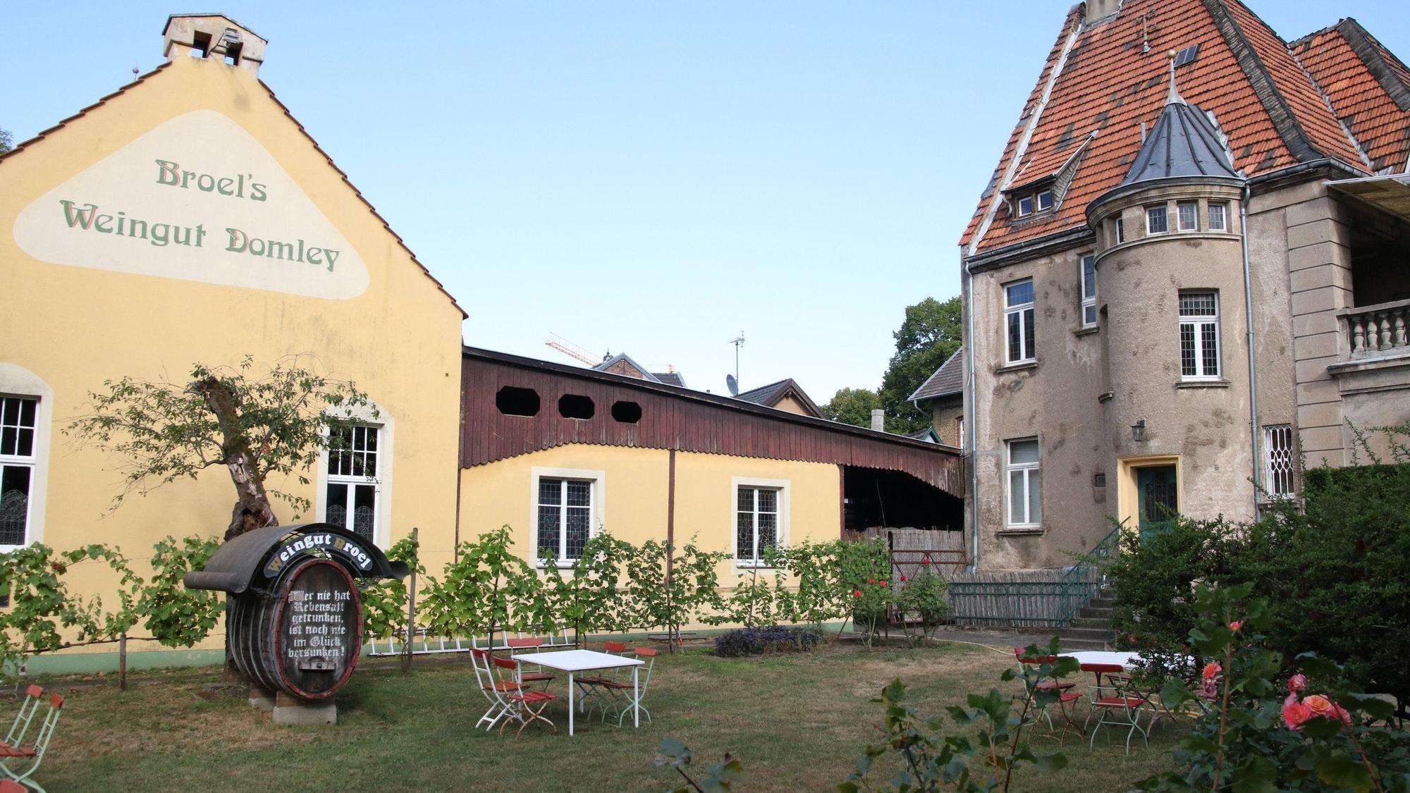 Das Weingut Broel in Rhöndorf.