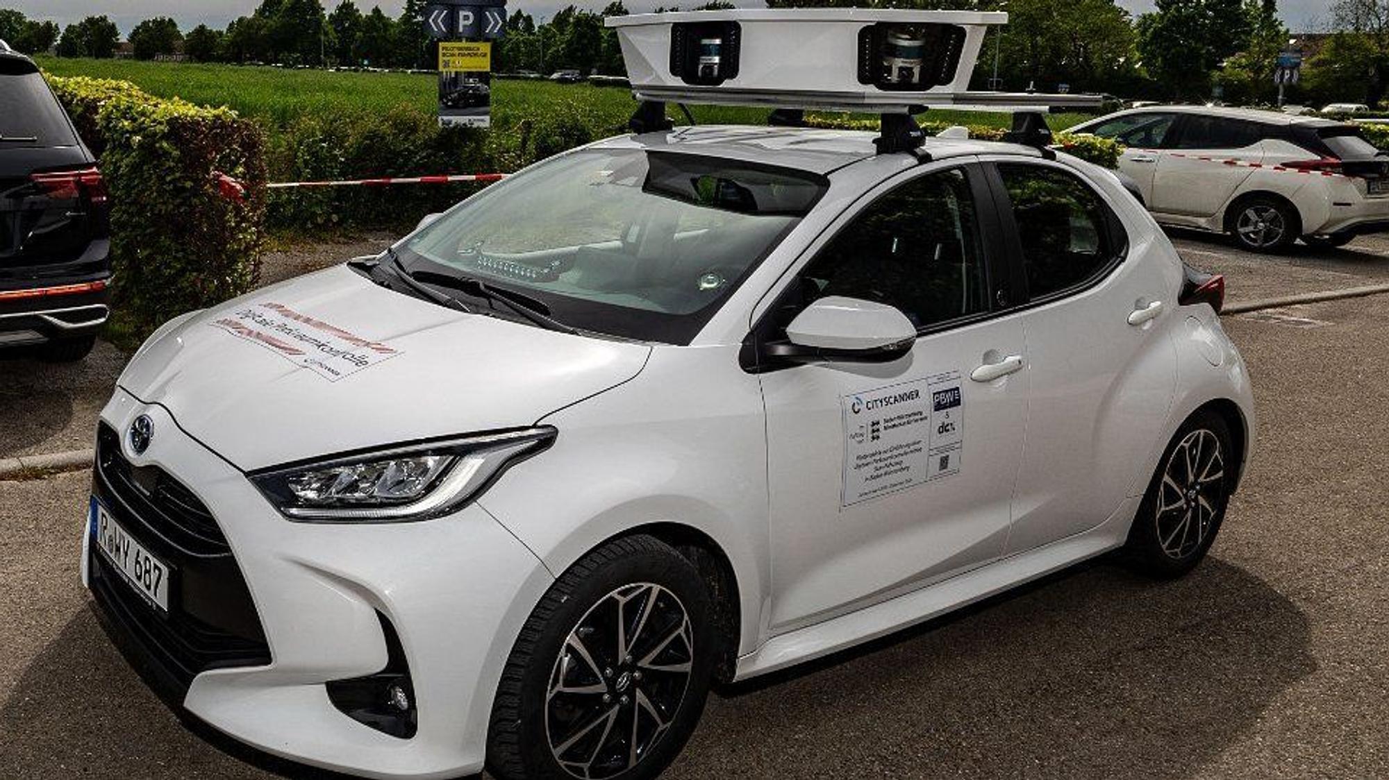 Das Scan-Auto aus Heidelberg nahm 1,5 Parkverstöße pro Minute auf.
