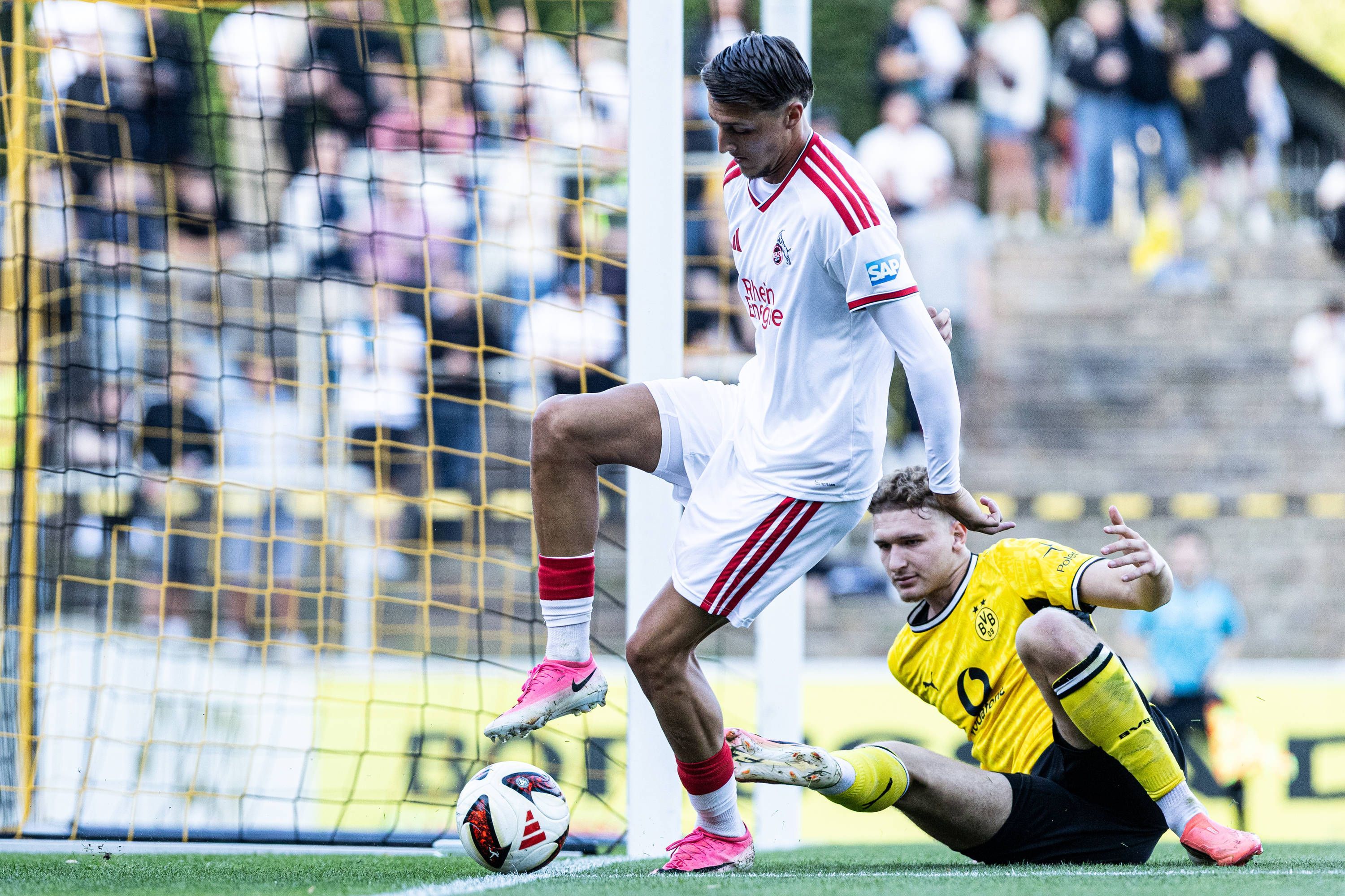 Regionalliga West: Borussia Dortmund II - 1.FC Köln II, 07.08.2026 Malek El Mala 1. FC Köln U23, 7, Elias Benkara Borussia Dortmund U23, 24 Regionalliga West: Borussia Dortmund II - 1.FC Köln II, Rote Erde, Dortmund 07.08.2026 DFB regulations prohibit any use of photographs as image sequences and/or quasi video. *** Regionalliga West: Borussia Dortmund II 1, 1. FC Köln II, August 7, 2026 Malek El Mala 1. FC Köln U23, 7 Elias Benkara Borussia Dortmund U23, 24 Regionalliga West: Borussia Dortmund II 1, 1. FC Köln II, Rote Erde, Dortmund, August 7, 2026. DFB regulations prohibit any use of photographs as image sequences and/or quasi-video. Copyright: xBEAUTIFULxSPORTS/Buriakovx