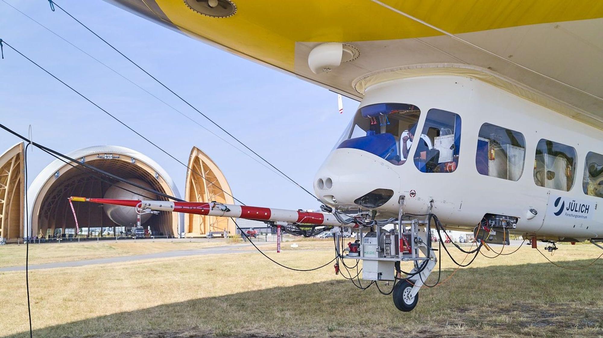 Der Zeppelin ist mit jeder Menge Hightech ausgestattet.