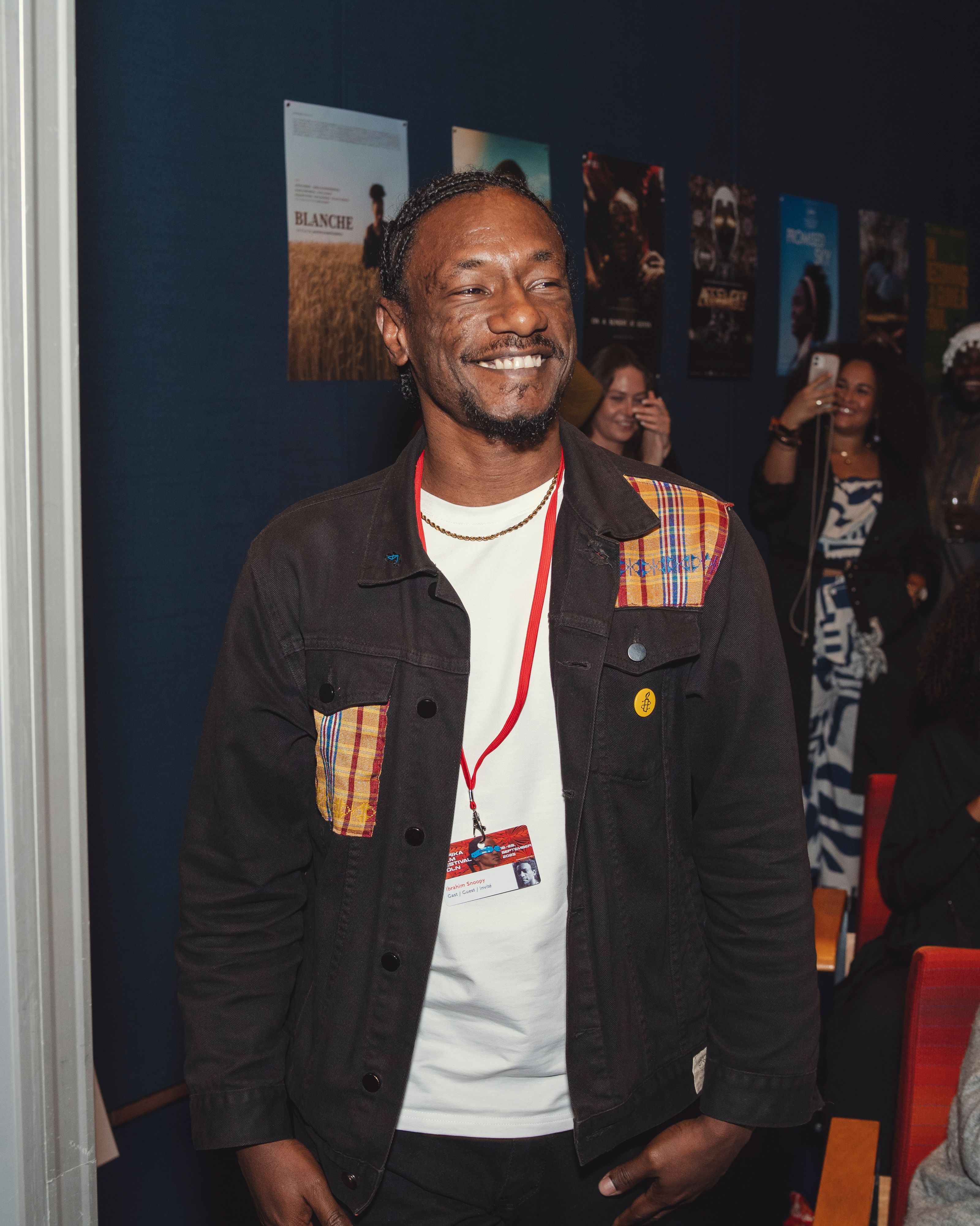 Ibrahim Snoopy beim Afrika Film Festival in Köln 2025
