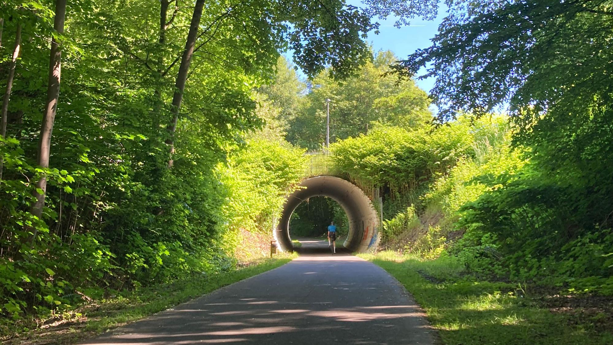 Blick auf die Balkantrasse