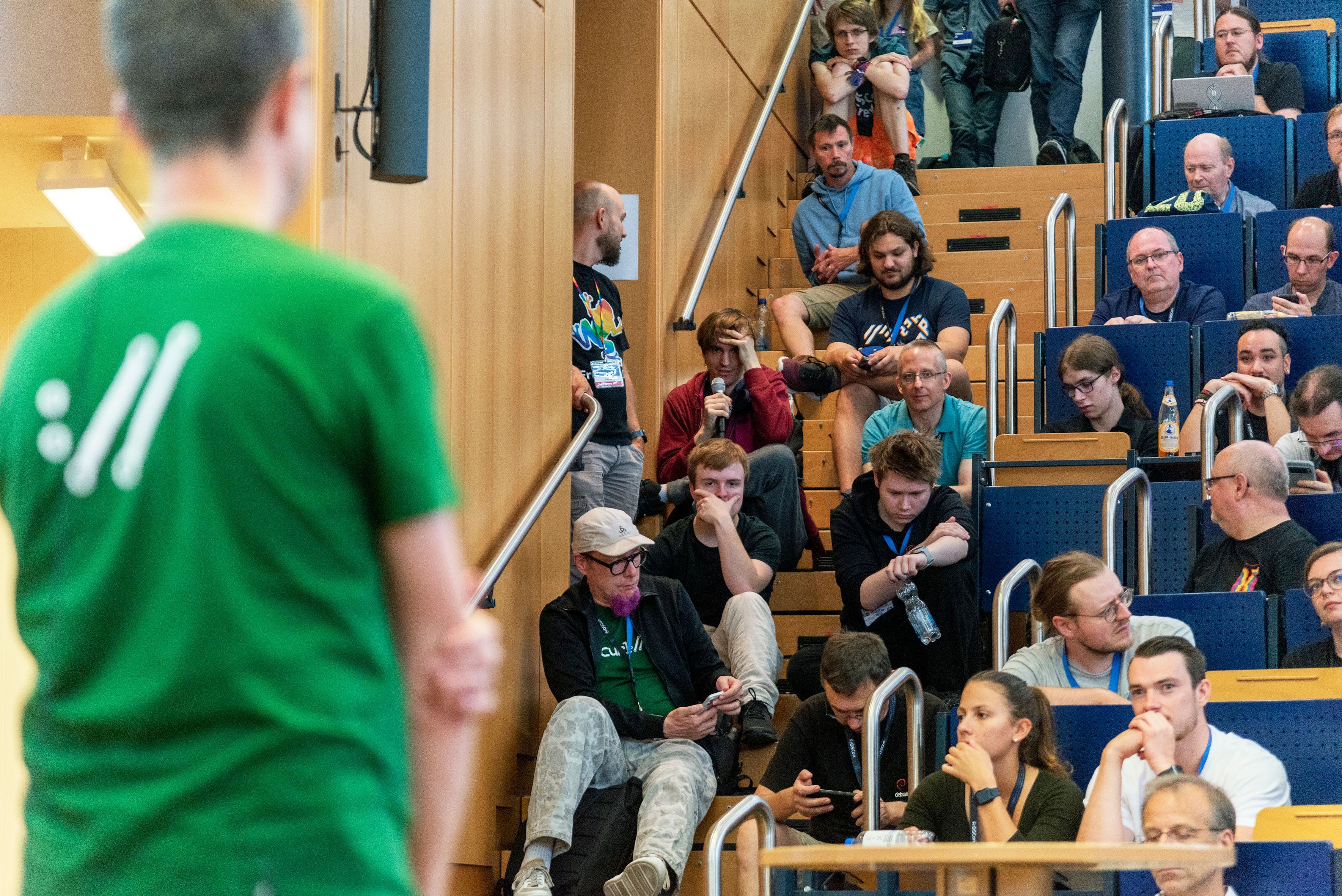 Es gibt Vorträge zu verschiedensten Themen beio der FrOSCon in Sankt Augustin.