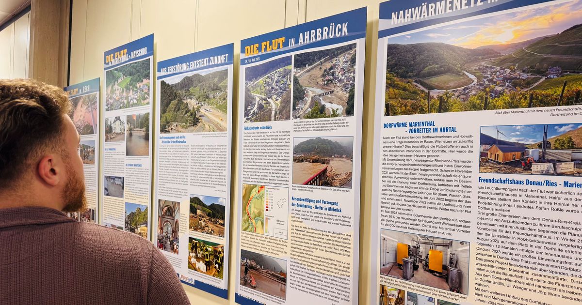 Five years since the flood: Exhibition about the disaster in the Ahr ...