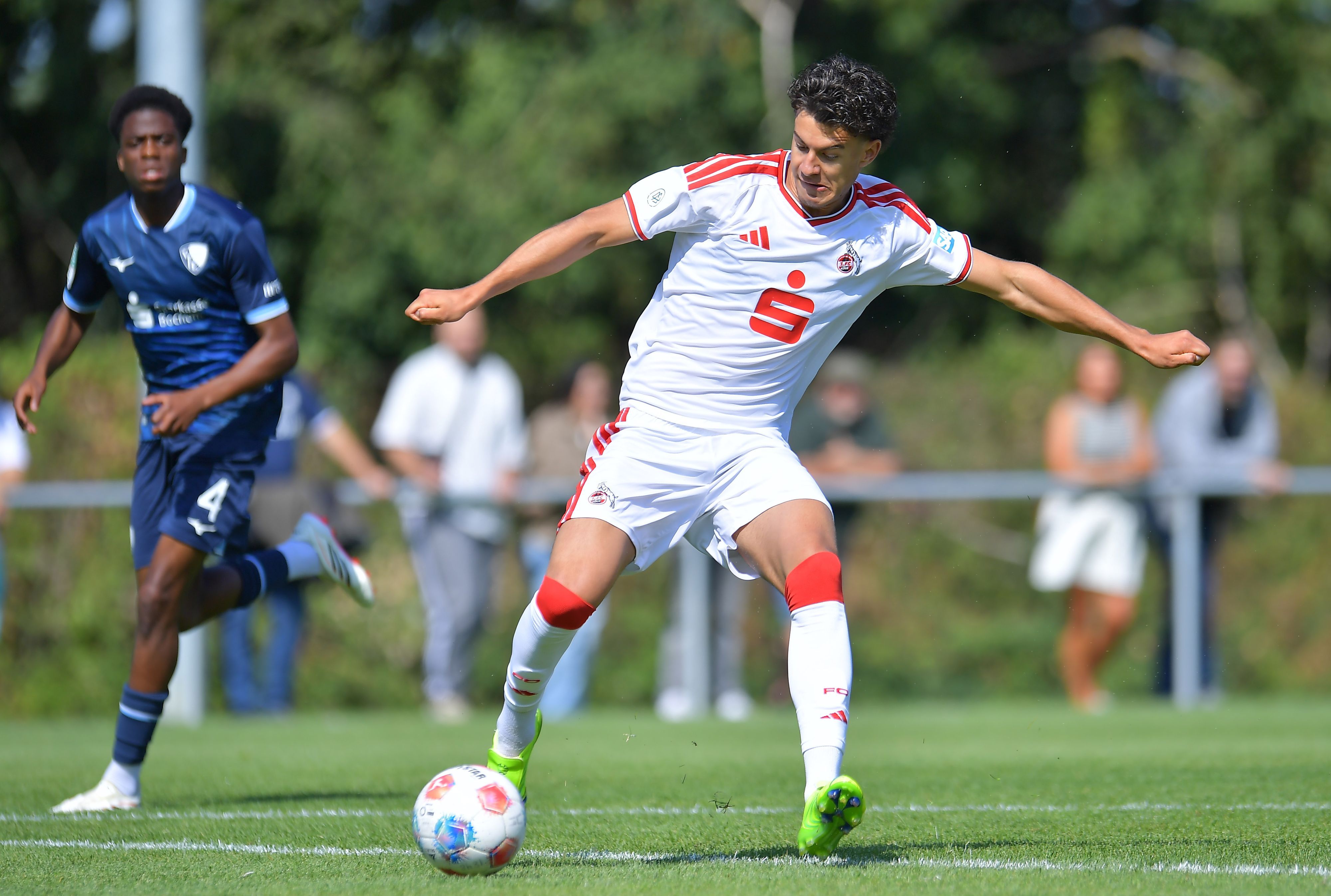 VfL Bochum U19 - 1. FC Köln U19 ** NUR FÜR REDAKTIONELLE ZWECKE ** EDITORIAL USE ONLY **Fußball DFB-Pokal A-Junioren 1. Runde: VfL Bochum U19 - 1. FC Köln U19 am 02.08.2026 am Nachwuchszentrum Hiltroper Straße in Bochum Milian Eggers ( 1. FC Köln U19 ) Deutschland Nordrhein-Westfalen Bochum Copyright: ThorstenxTillmann *** VfL Bochum U19 vs. 1. FC Köln U19 ** FOR EDITORIAL PURPOSES ONLY ** EDITORIAL USE ONLY ** p Soccer DFB Cup A Juniors 1st Round VfL Bochum U19 vs. 1. FC Köln U19 on August 2, 2026, at the Hiltroper Straße Youth Academy in Bochum Milian Eggers 1. FC Köln U19 Germany North Rhine-Westphalia Bochum Copyright ThorstenxTillmann Copyright: ThorstenxTillmann doc86zefy6afa11ceayshte ,EDITORIAL USE ONLY