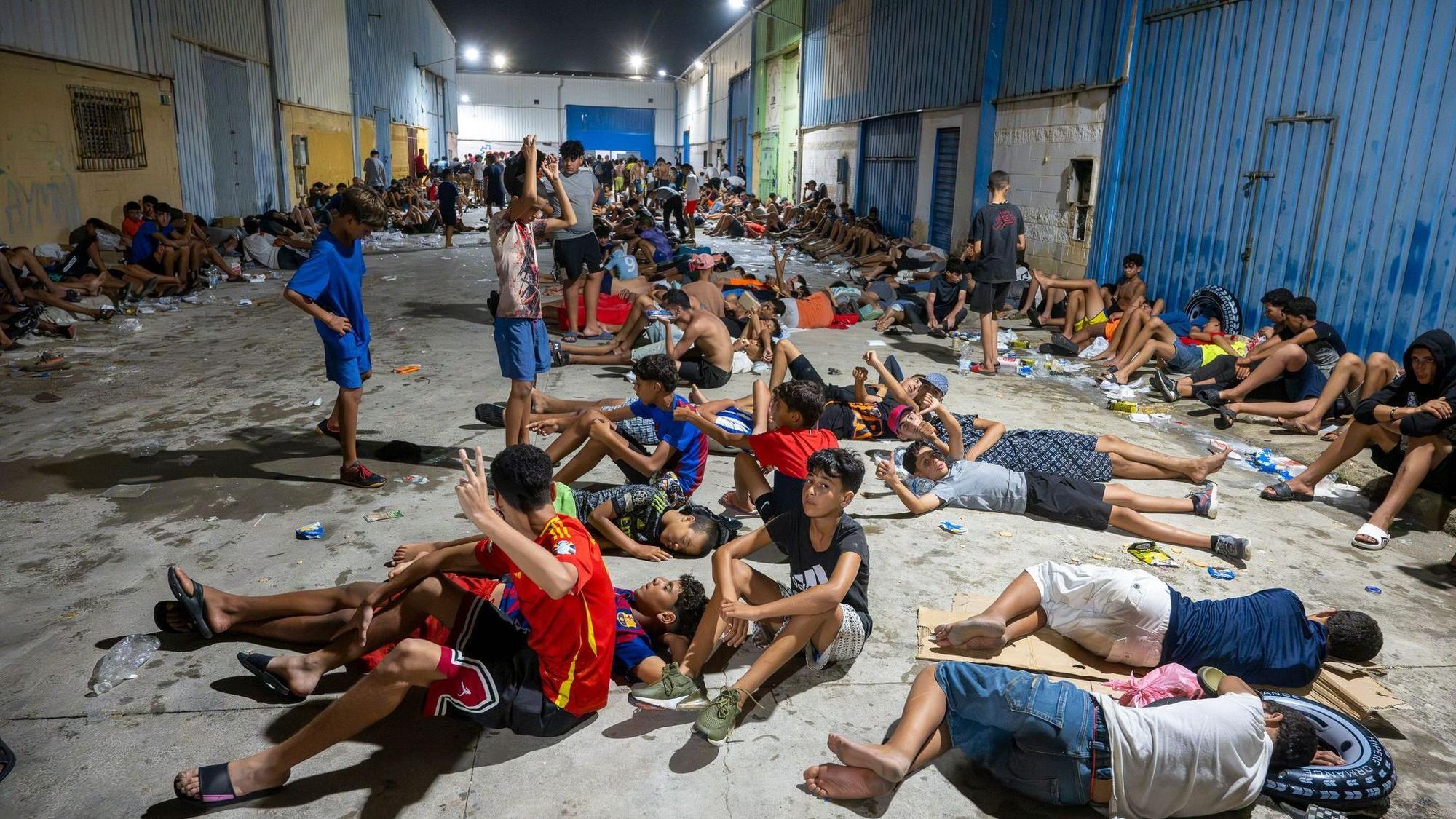 Migranten in Spanien - Exklave Ceuta