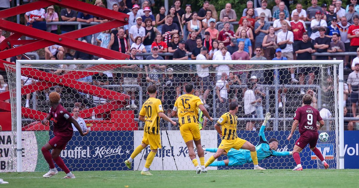 Fortuna Köln draws 1-1 against Aachen: The first third-division goal at ...
