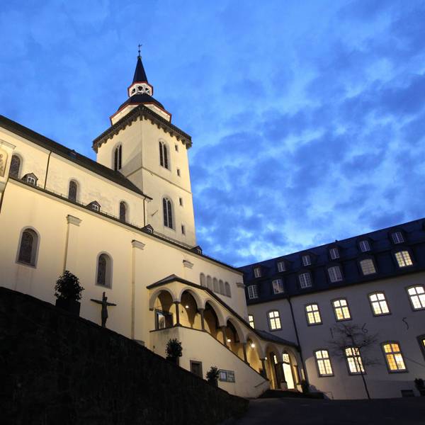 Die Abtei Michaelsberg Siegburg.
