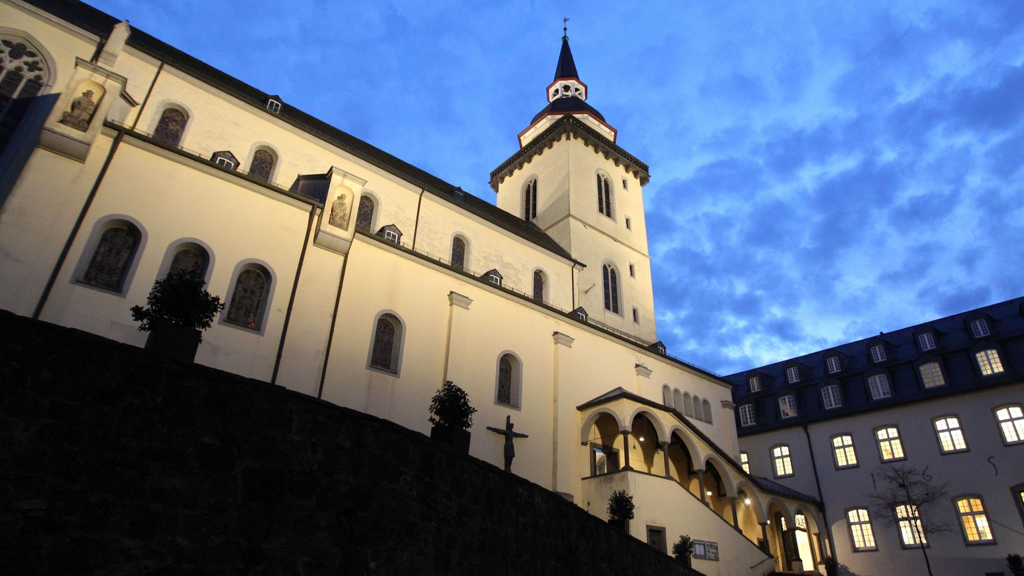Die Abtei Michaelsberg Siegburg.