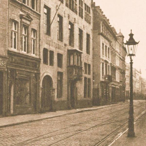 Historisches Bild von 1910: Jahrhundertelang war „Haus Balchem“ an der Severinstraße 15 ein Brauhaus.