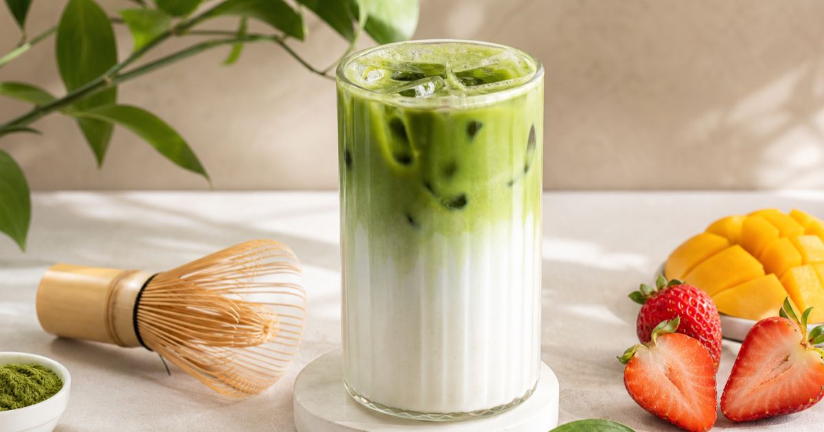 Iced Matcha Latte selber machen: Das perfekte Sommergetränk aus der ...