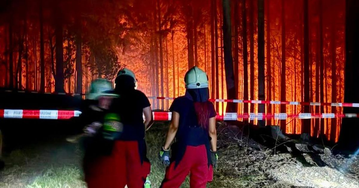 Einsatz im Hürtgenwald: Wie Feuerwehrleute aus Rhein-Berg den Ort Gey im ...