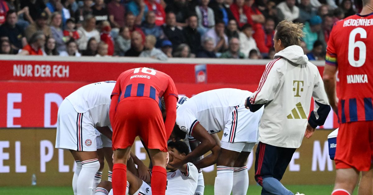 Concerns about Bayern star: Jamal Musiala collapses again - | and explains ...
