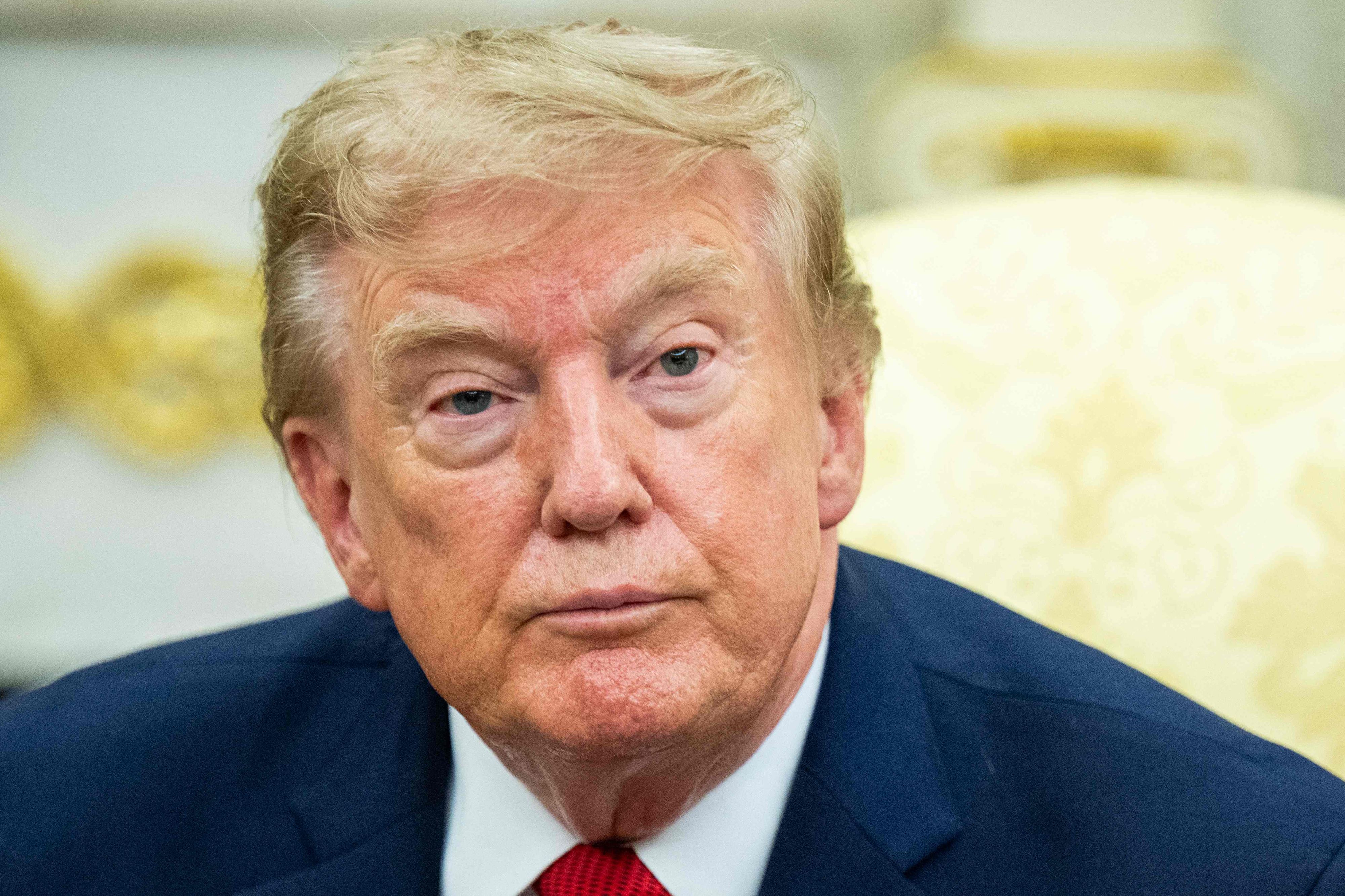 US-Präsident Donald Trump am Montag (17. August) im Oval Office des Weißen Hauses.