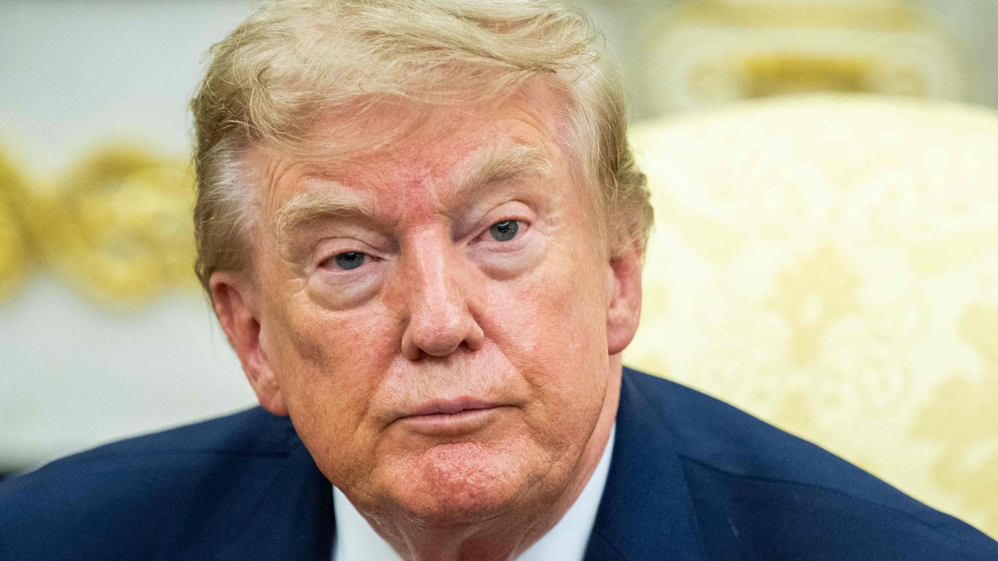 US-Präsident Donald Trump am Montag (17. August) im Oval Office des Weißen Hauses.