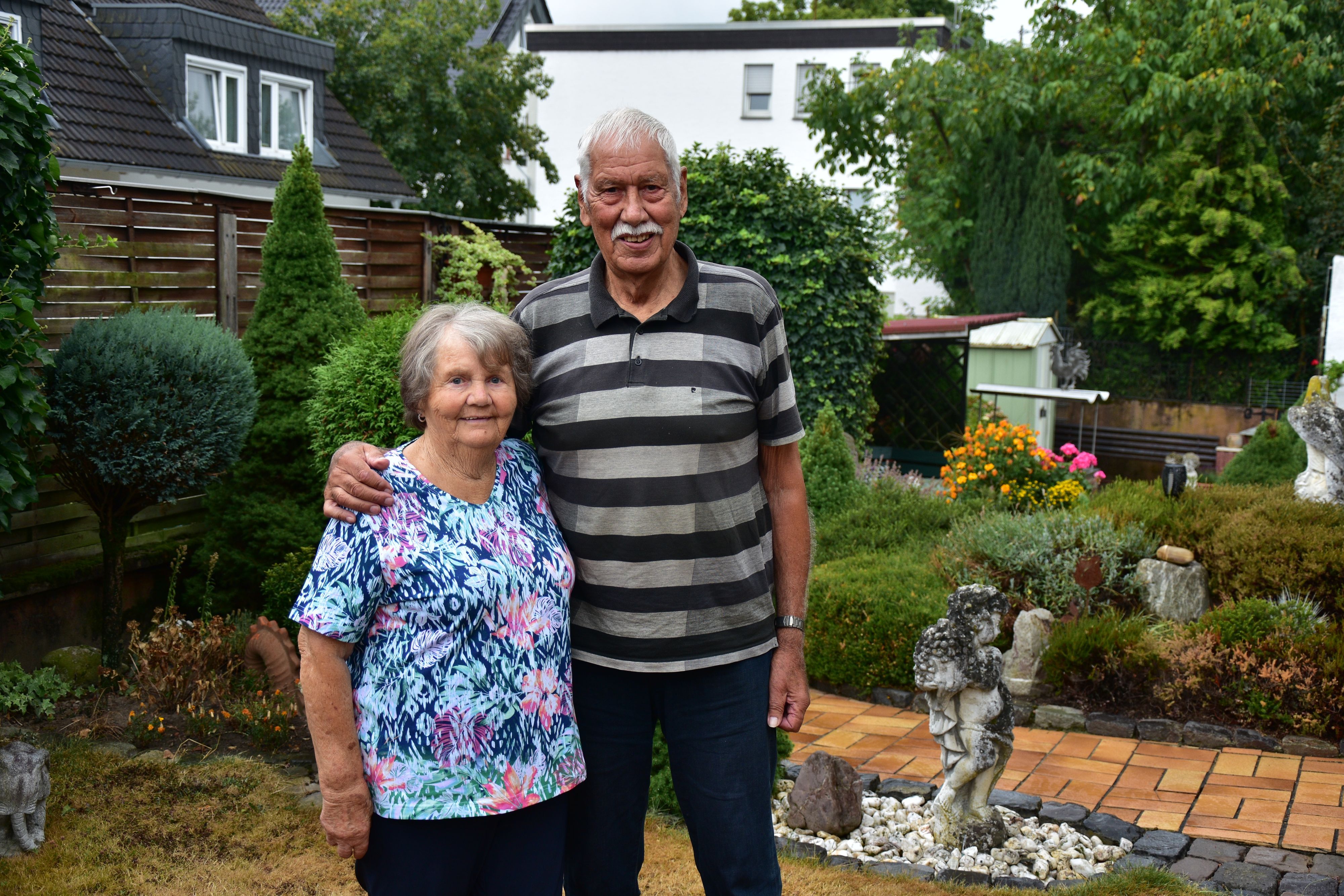 Rosa und Wilhelm Ufer aus Troisdorf feiern Diamanthochzeit