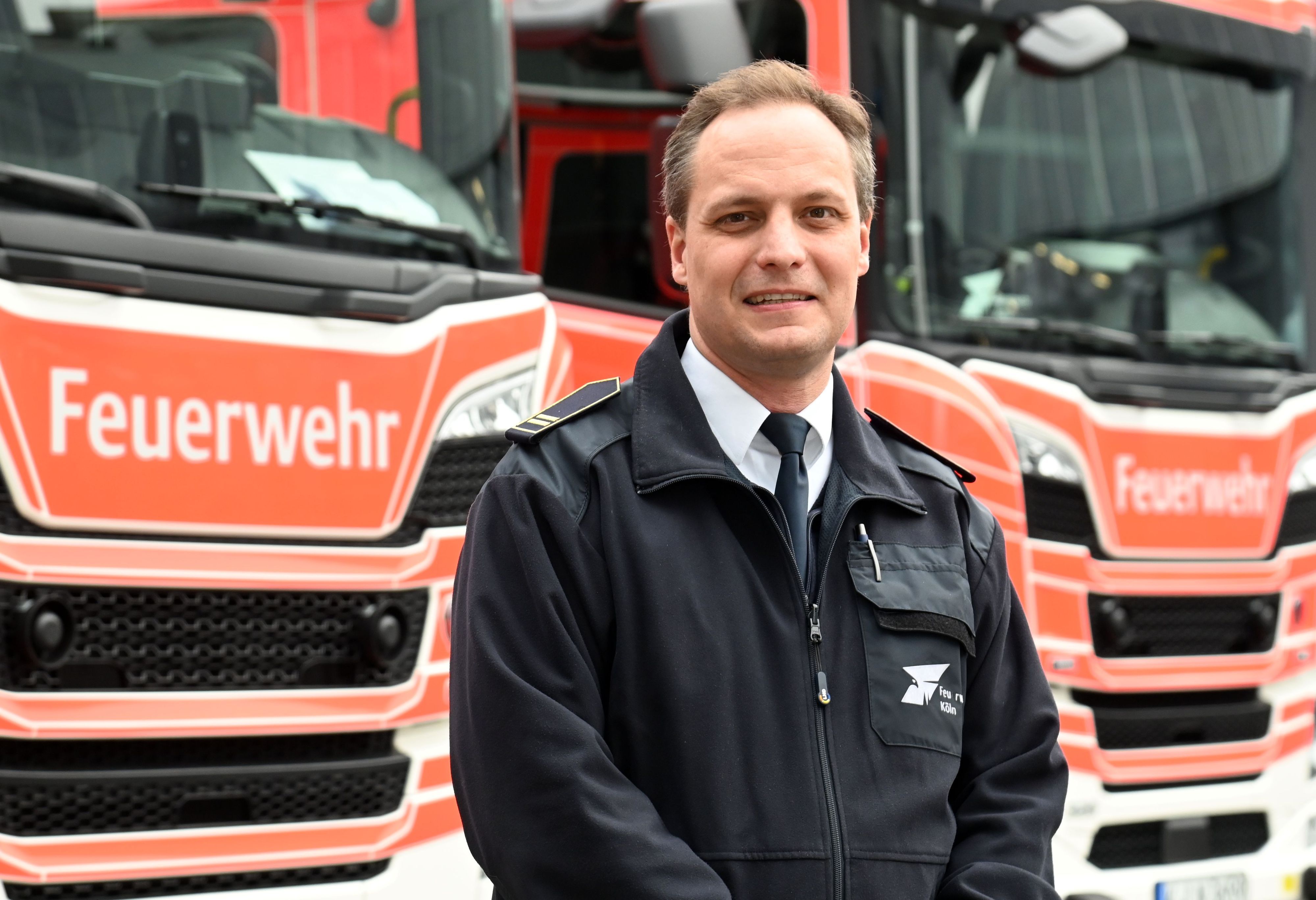 Andreas Reifferscheidt von der Feuerwehr Köln war im Hürtgenwald im Einsatz.