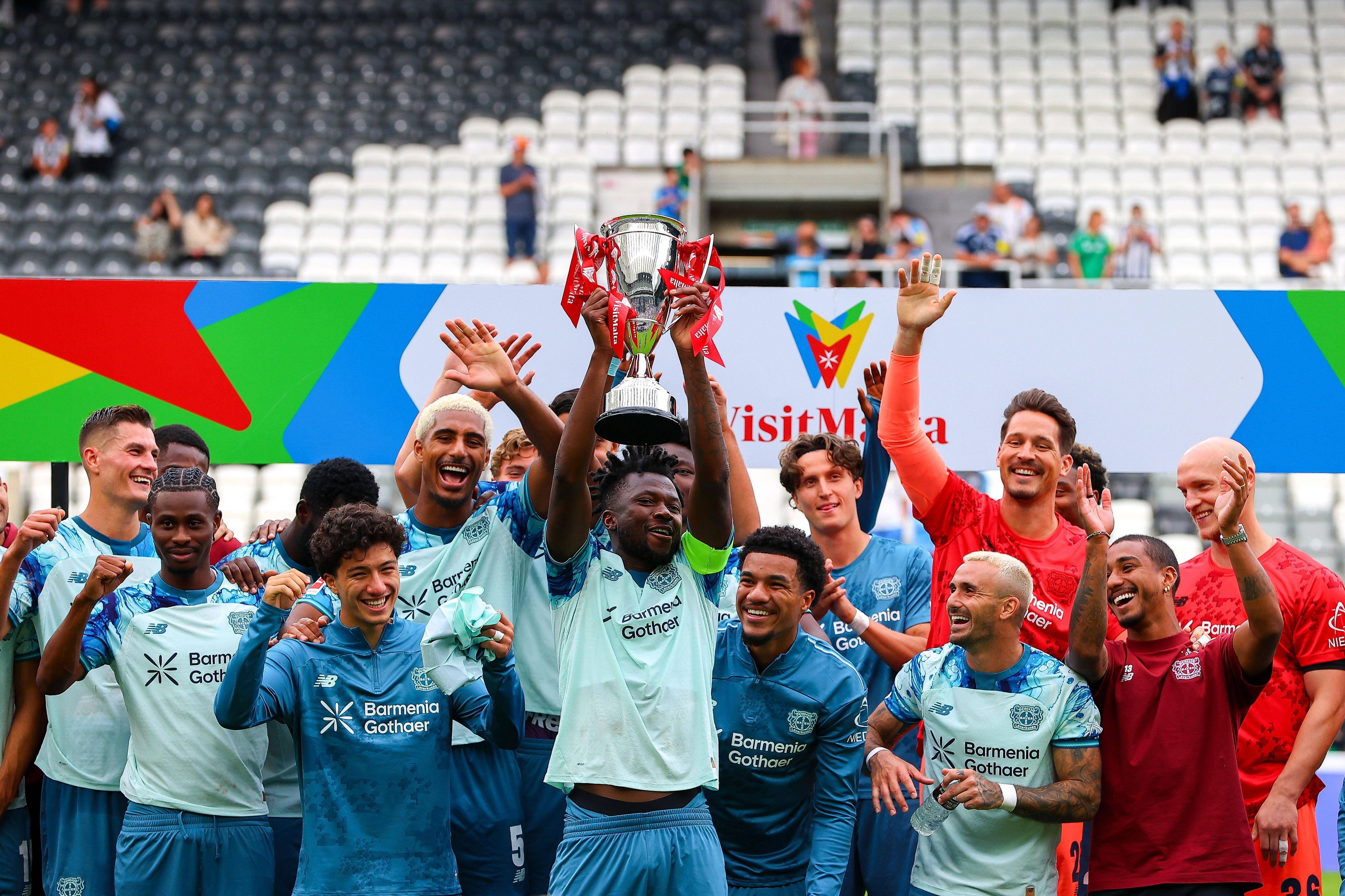 Bayer 04 Leverkusen hat in der Vorbereitung den VisitMalta-Cup gewonnen.
