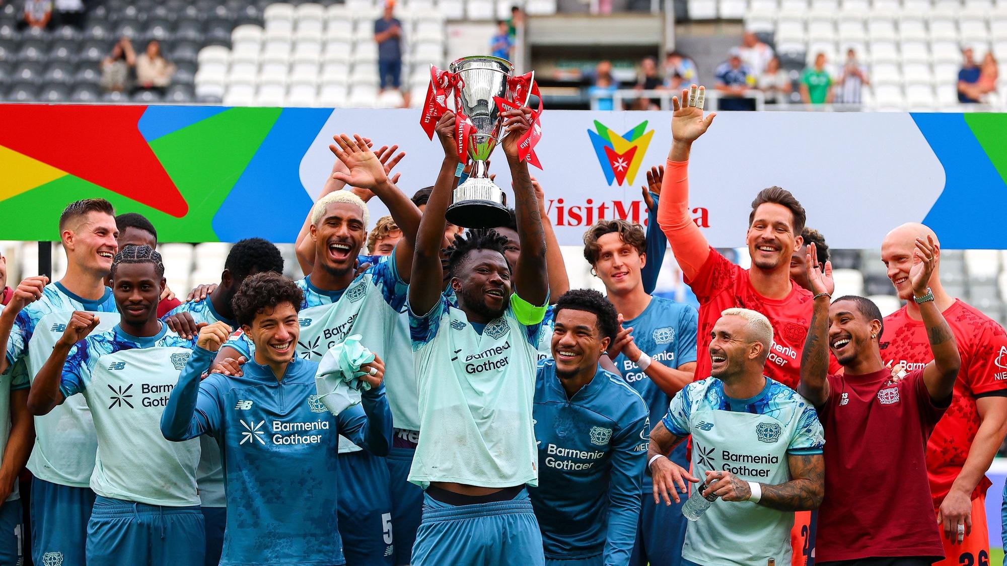 Bayer 04 Leverkusen hat in der Vorbereitung den VisitMalta-Cup gewonnen.