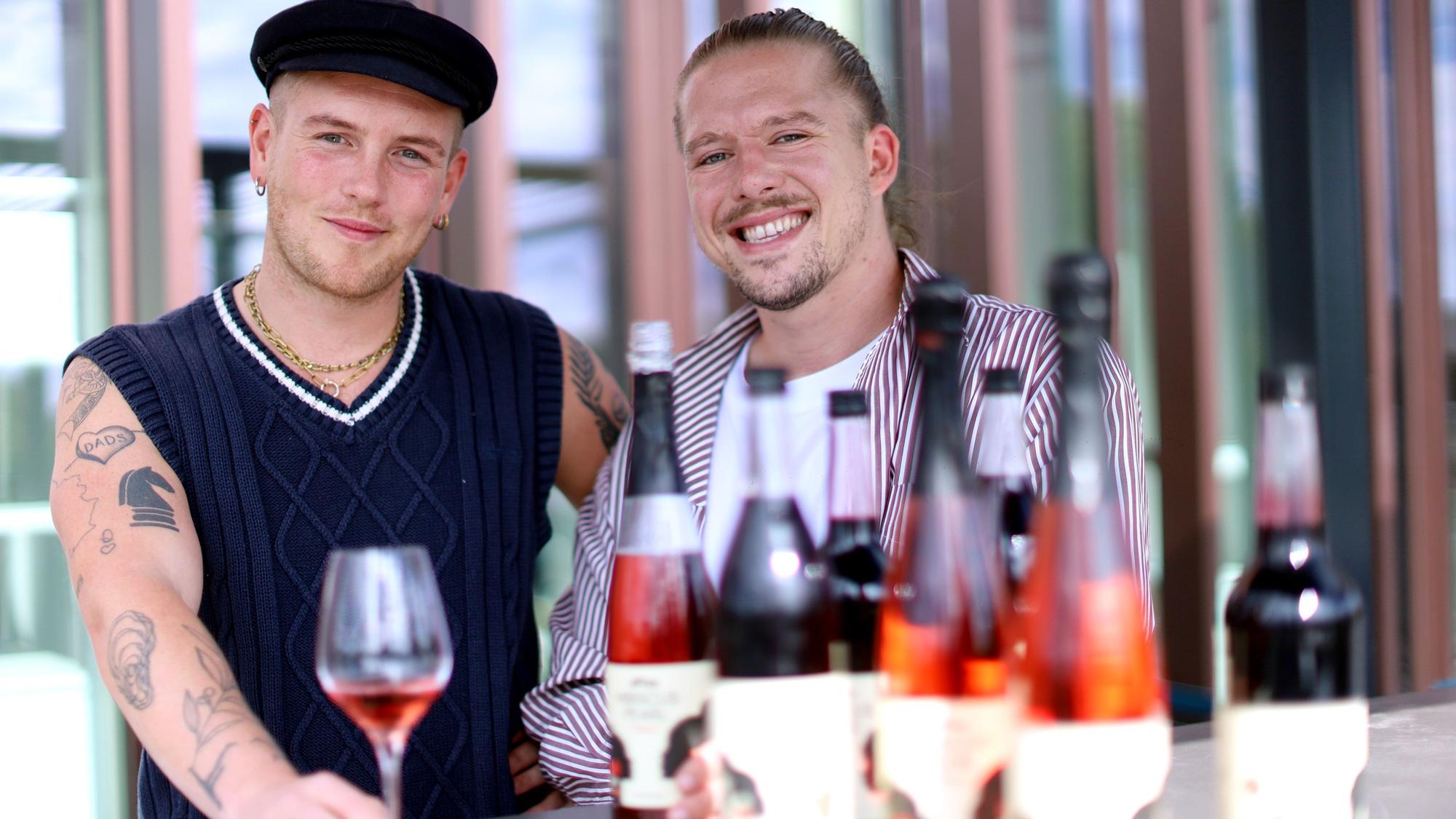 Robin Schallenberg und Marvin Maul (v.l.) sind „Afrea“.