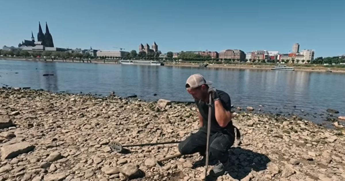 “I can’t believe it!”: Treasure hunter makes unexpected find in the dry ...