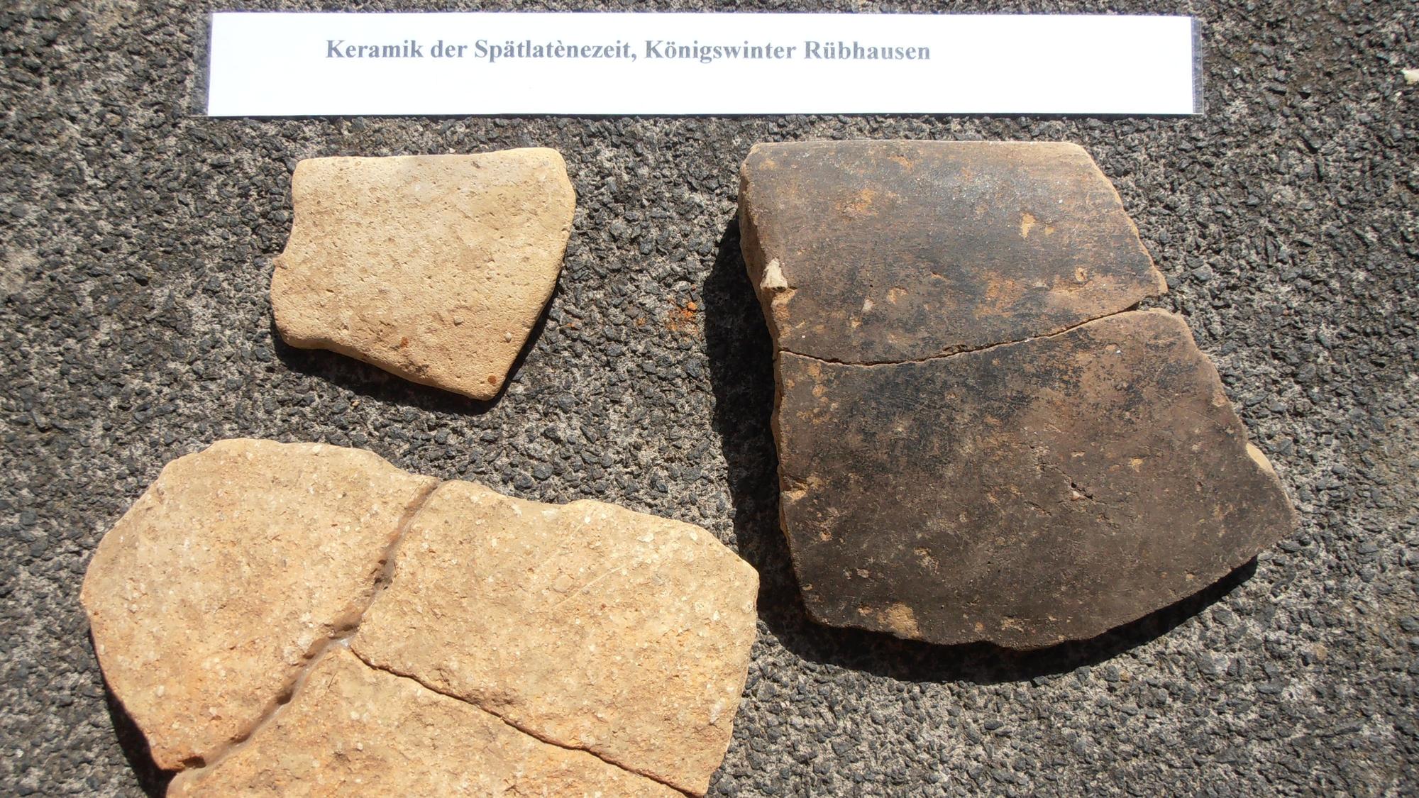 Keramikfunde aus Königswinter