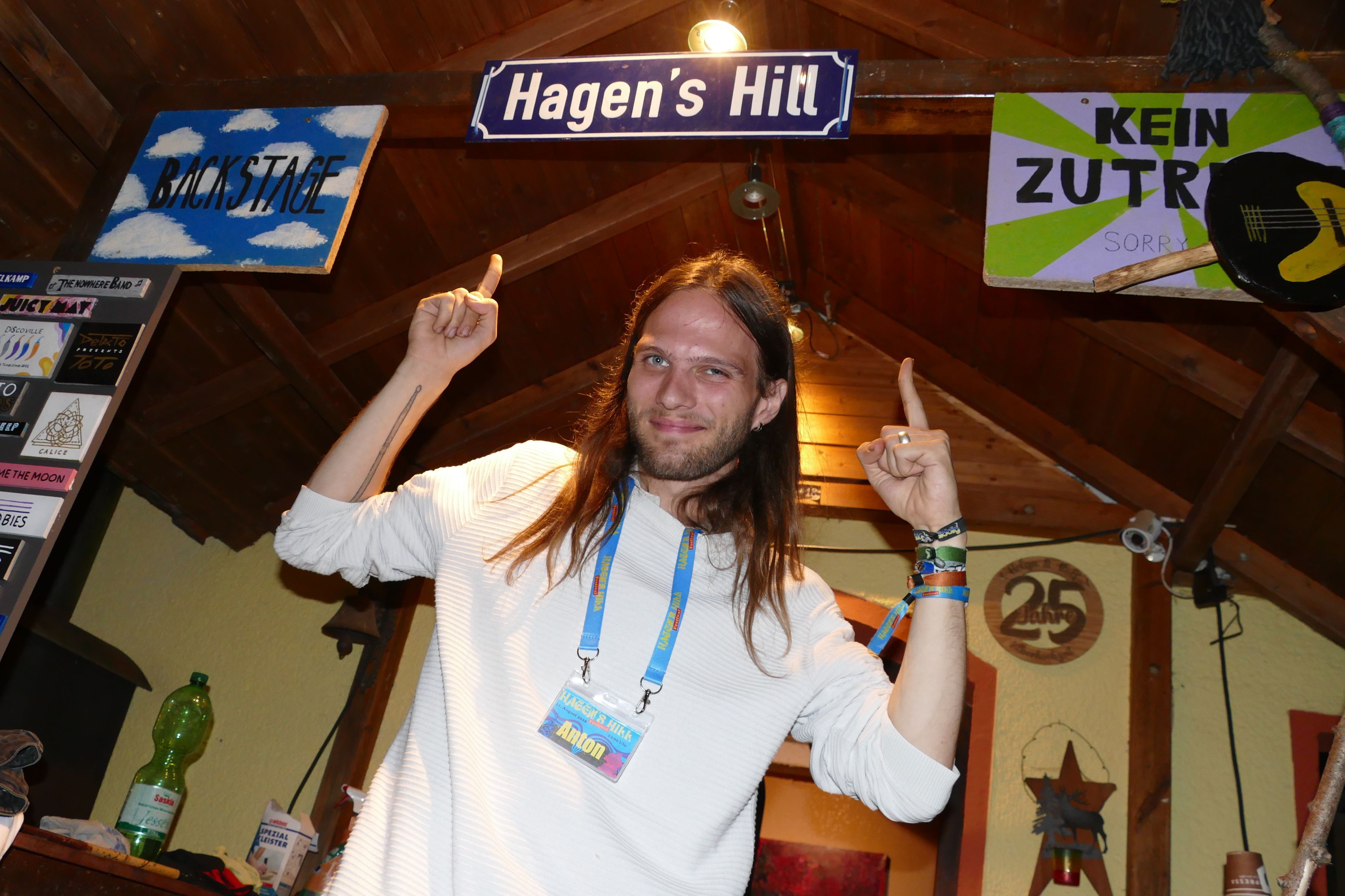 Festivalgründer Anton Hagen ist selbst leidenschaftlicher Musiker.