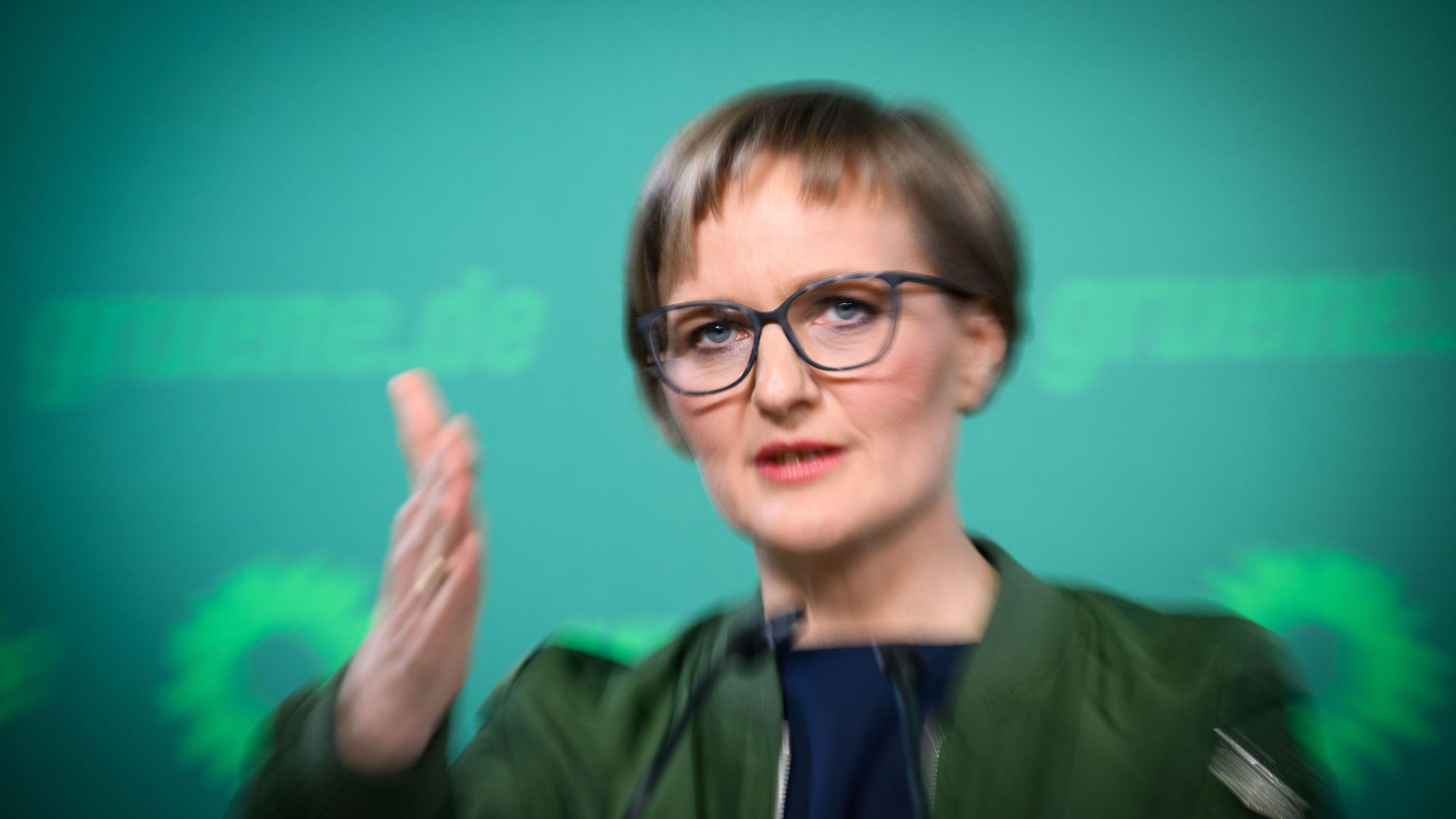 Franziska Brantner, Bundesvorsitzende von Bündnis 90/Die Grünen, übt scharfe Kritik an der Bundesregierung.