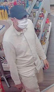 Bilder des Täters aus einer Überwachungskamera