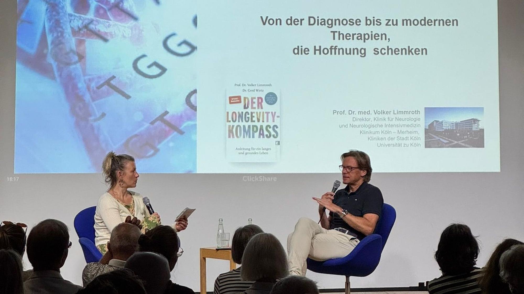 Volker Limmroth im Domforum