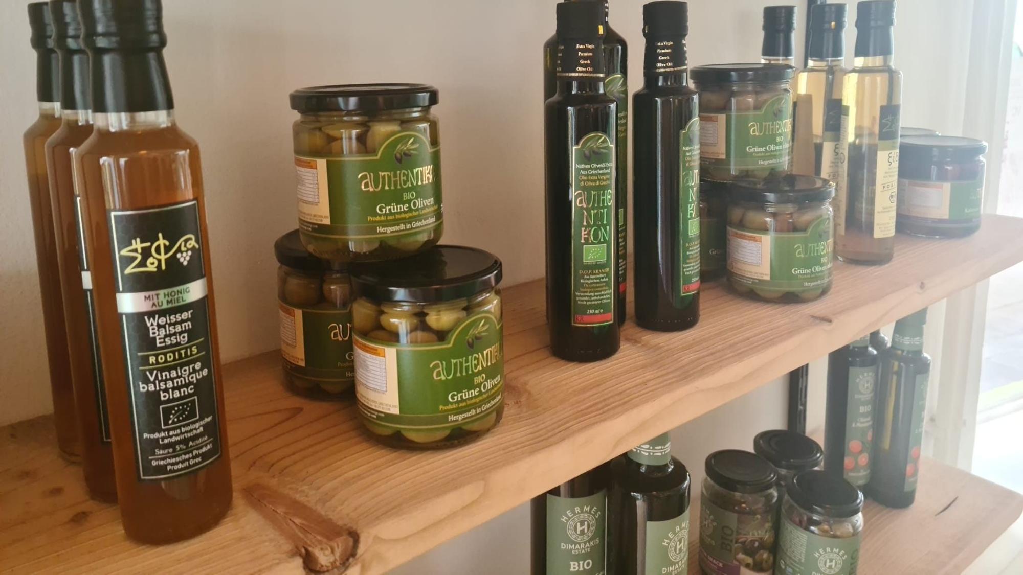 Produkte, die im Café Laizzini & Waichold verkauft werden