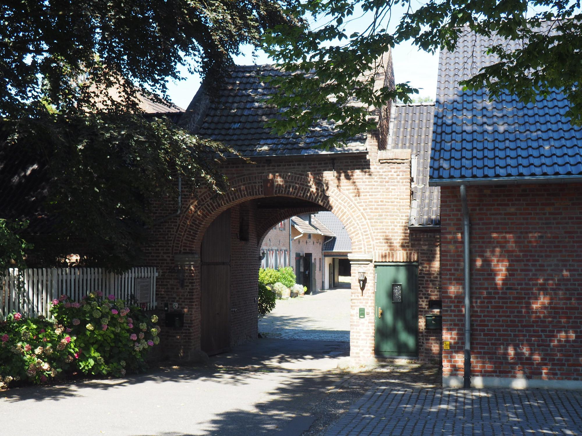 Eine historische Hofanlage.