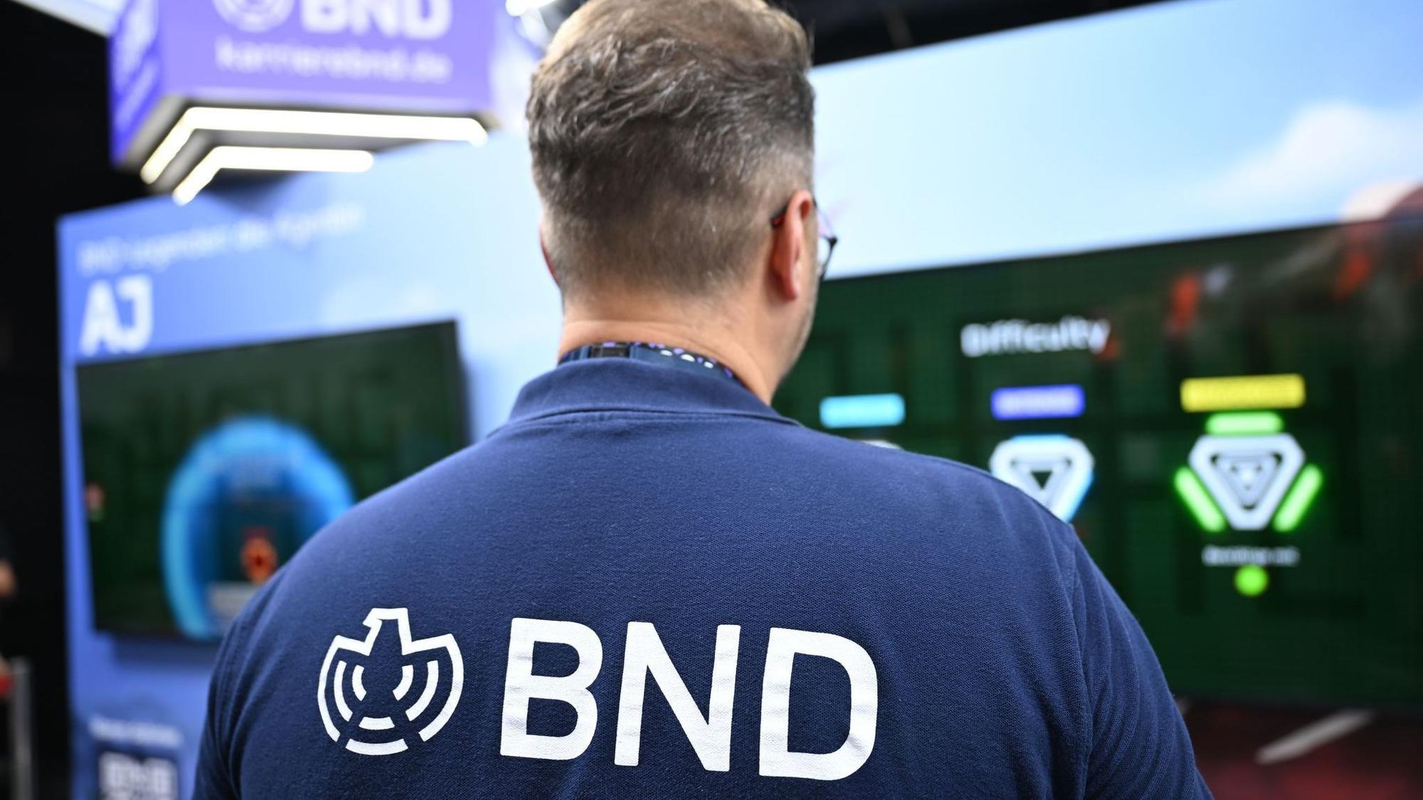 BND-Messestand bei der Gamescom