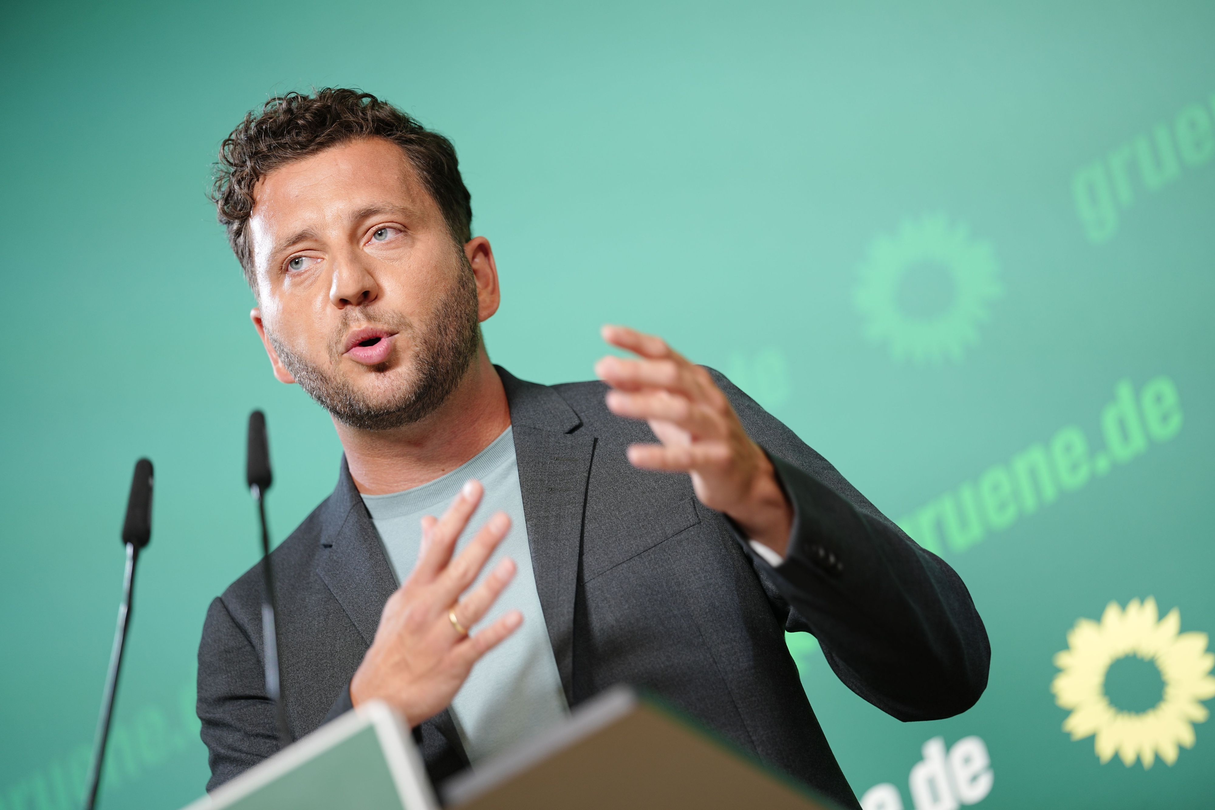 Felix Banaszak, Parteivorsitzender von Bündnis 90/Die Grünen