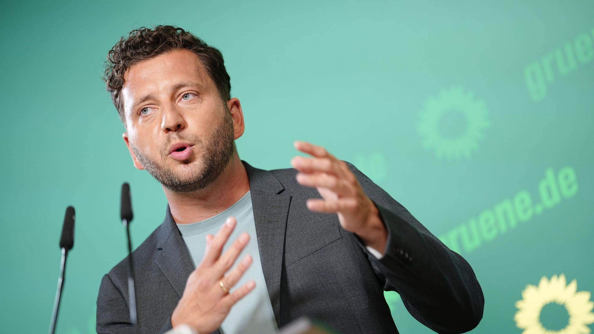 Felix Banaszak, Parteivorsitzender von Bündnis 90/Die Grünen