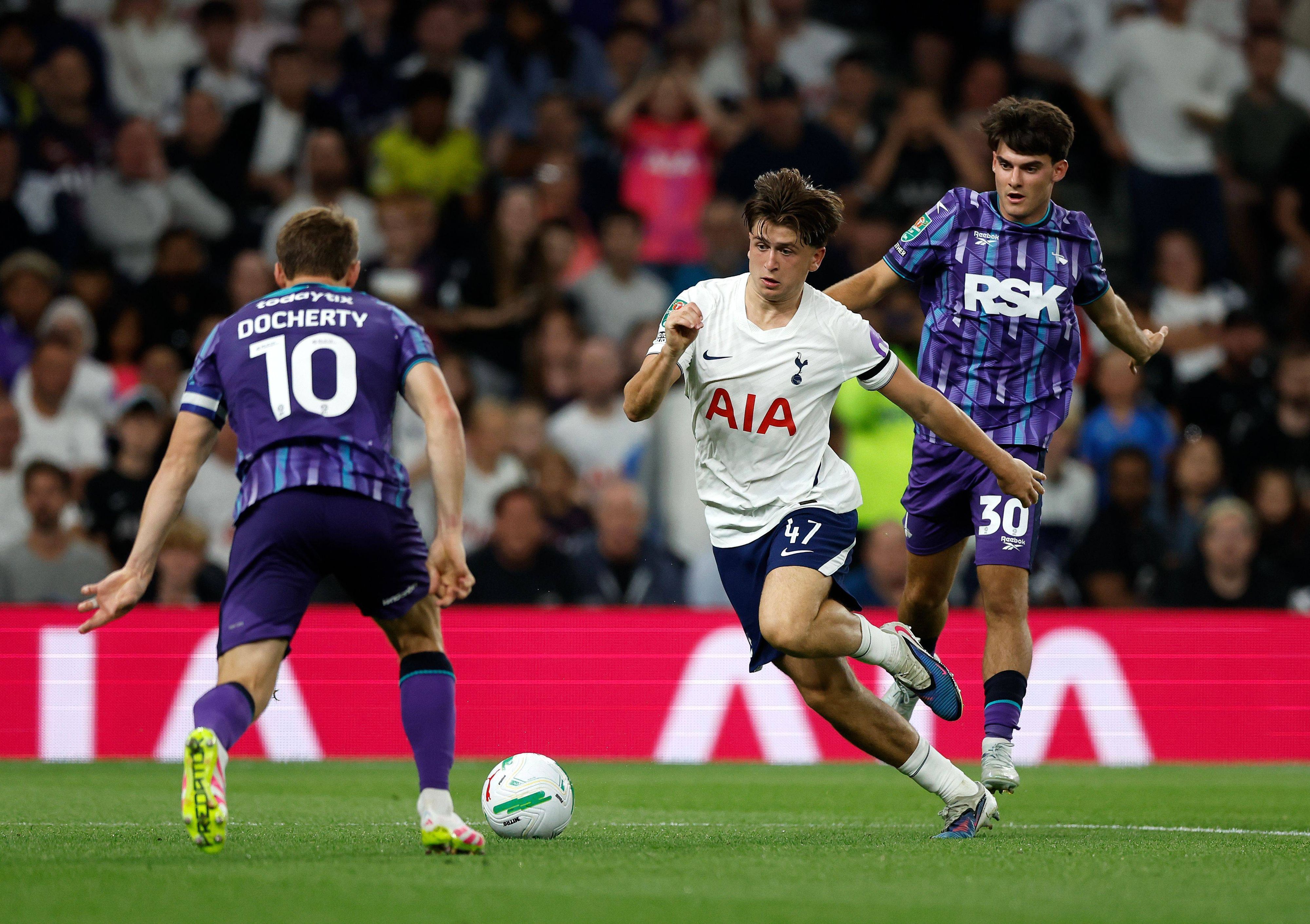 Tempodribbler Mikey Moore hatte im Pokalspiel gegen Charlton Athletic seinen großen Auftritt. Für ein Engagement bei den Tottenham Hotspur reichte es bislang nicht dauerhaft.