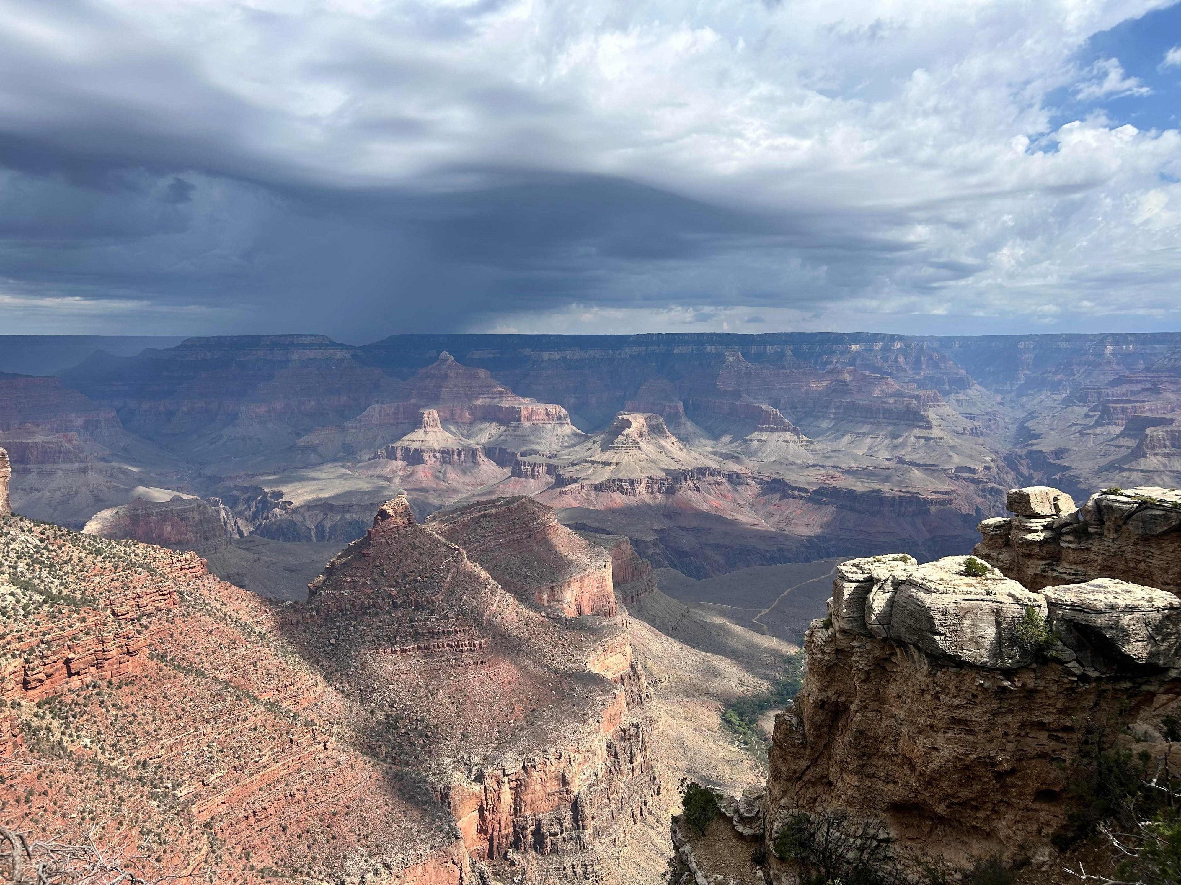 Blick über den Grand Canyon