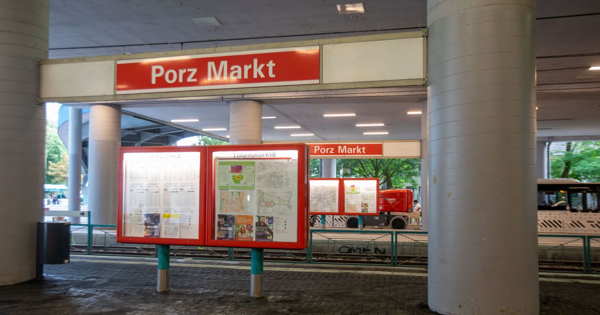 Ende der Bauarbeiten: Linie 7 fährt wieder reguläre Haltestelle „Porz ...