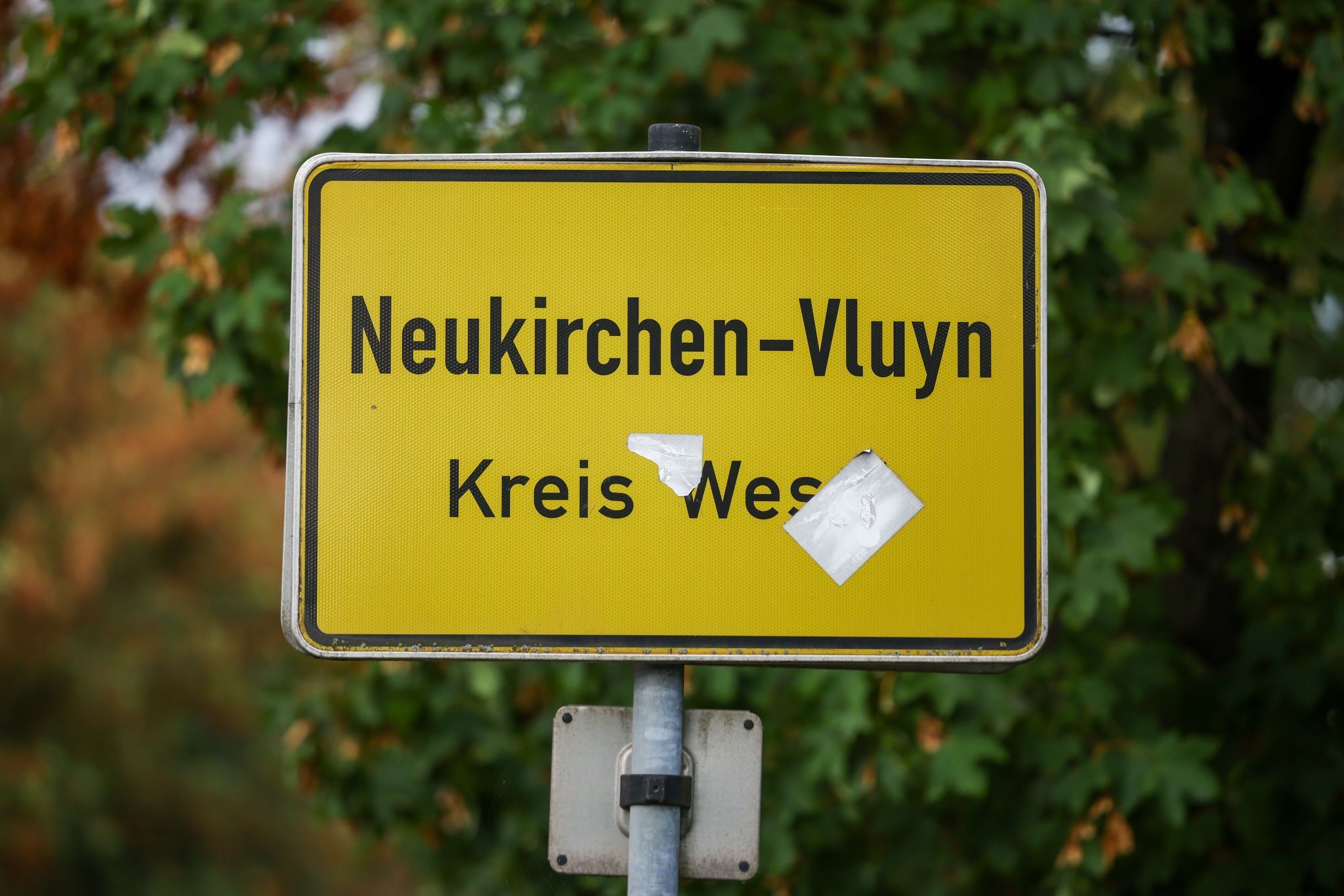 Ortsschilder am Niederrhein